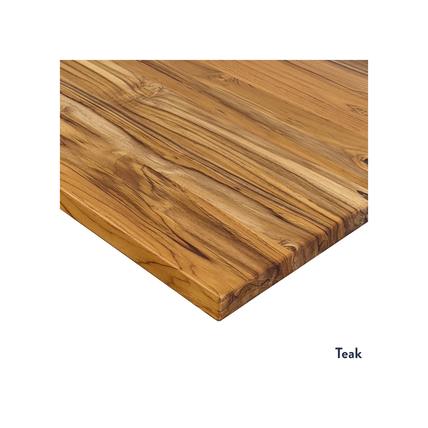 Desky Dual Hardwood Sit Stand Desk - Natural Walnut / Matte Black Standing Computer Desk For Home Office & Study 48" x 30"