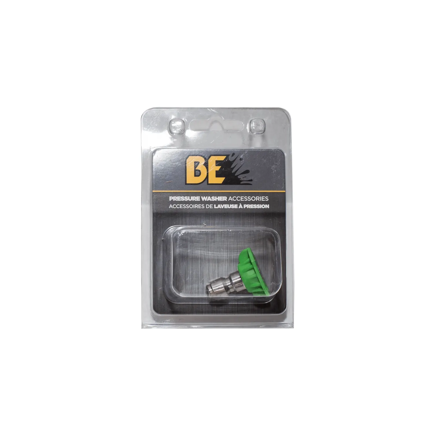 Pressure washer fitting NOZZLE, Q/C 25 DEG-035 PKG