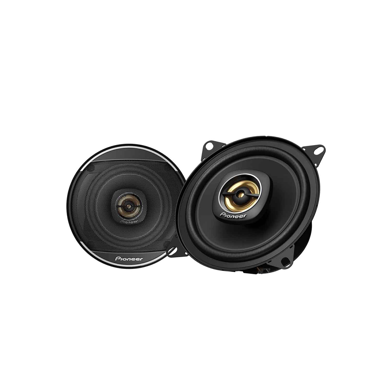 Haut-parleurs coaxiaux audio pour l'auto à 2 voies de 4 ohms TS-A1081F 4 po 230&nbsp;W de Pioneer