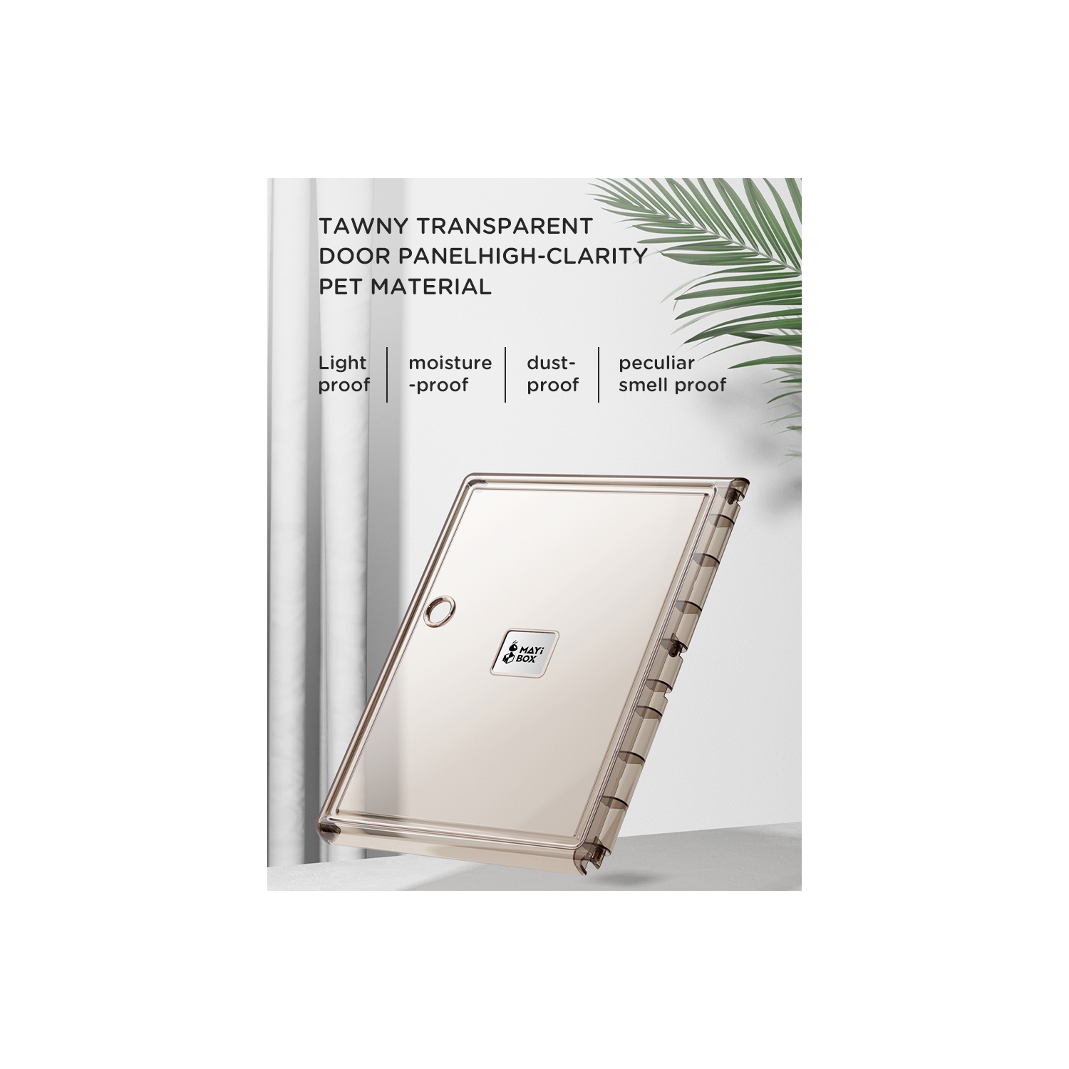 AntBox Shoe Box 8 layers 8 grids Brown, Portable Shoe Organizers Storage Boxes with Magnetic Door, Easy Assembly