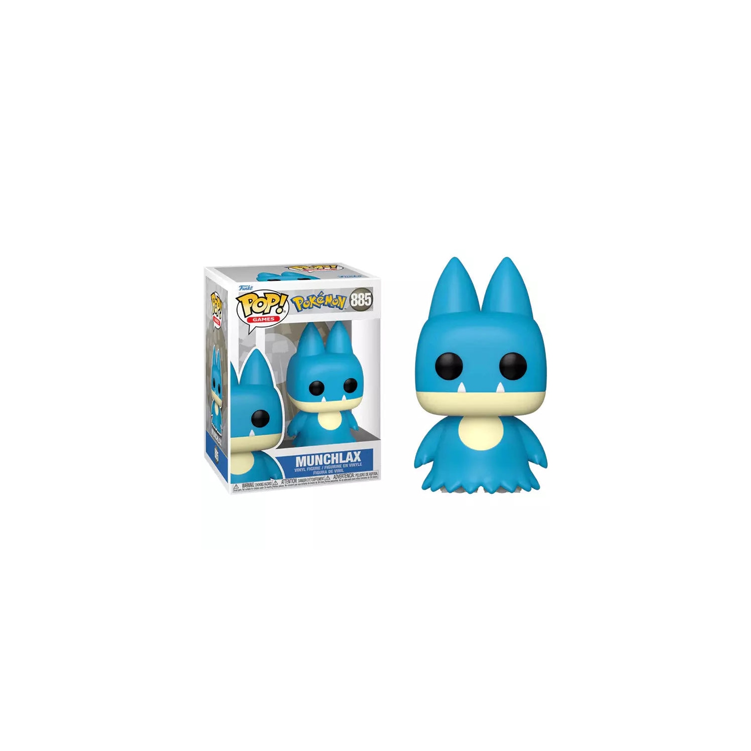 Pop Games Pokemon 3.75 Inch Action Figure - Munchlax #885