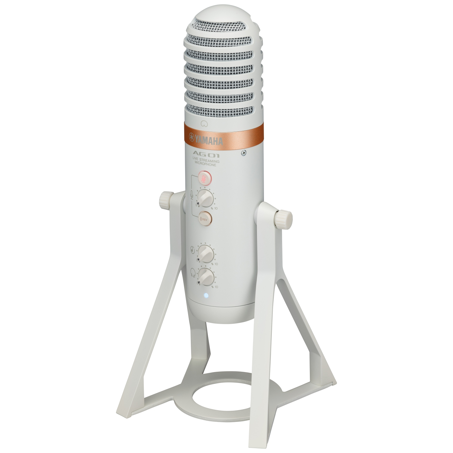 Yamaha AG01 USB Microphone - White