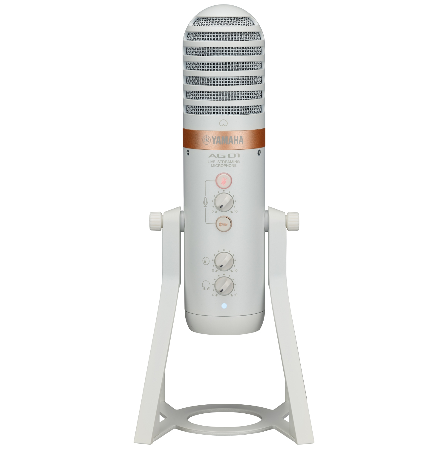 Yamaha AG01 USB Microphone - White