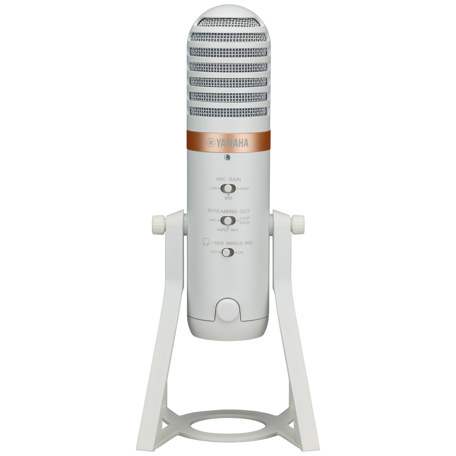 Yamaha AG01 USB Microphone - White