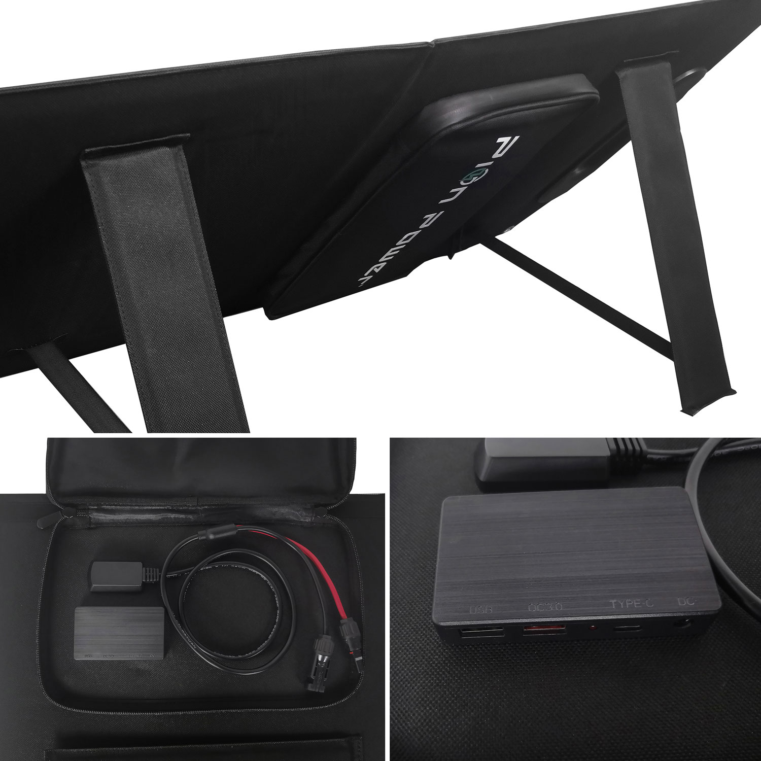 Panneau solaire repliable SP100W de Pion Power - 100 W