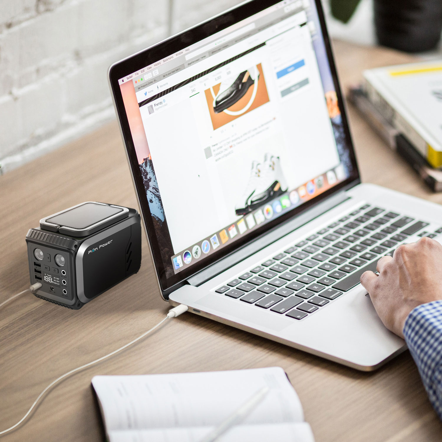 Station d'alimentation portative P201 de Pion Power - 150 W