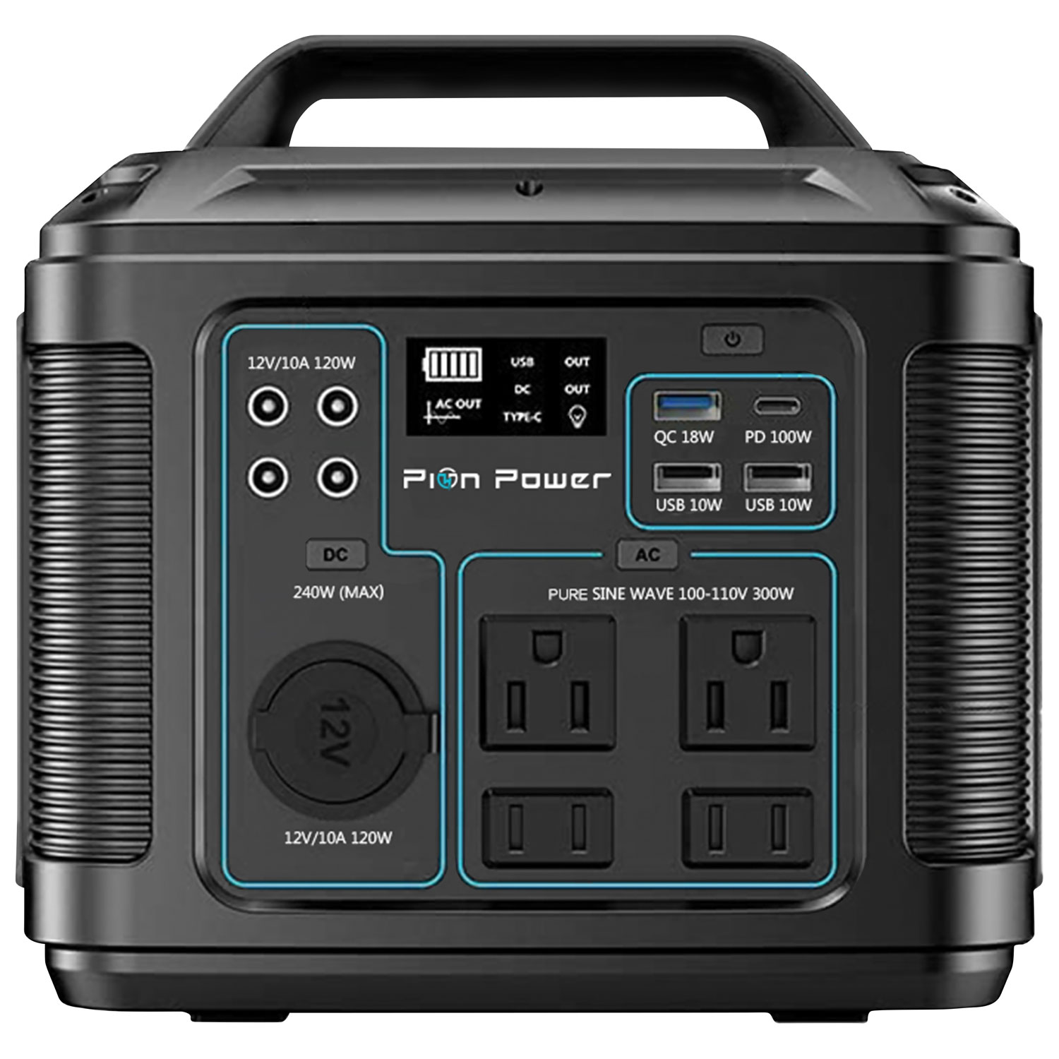 Pion Power P302 Portable Power Station - 300 Watts