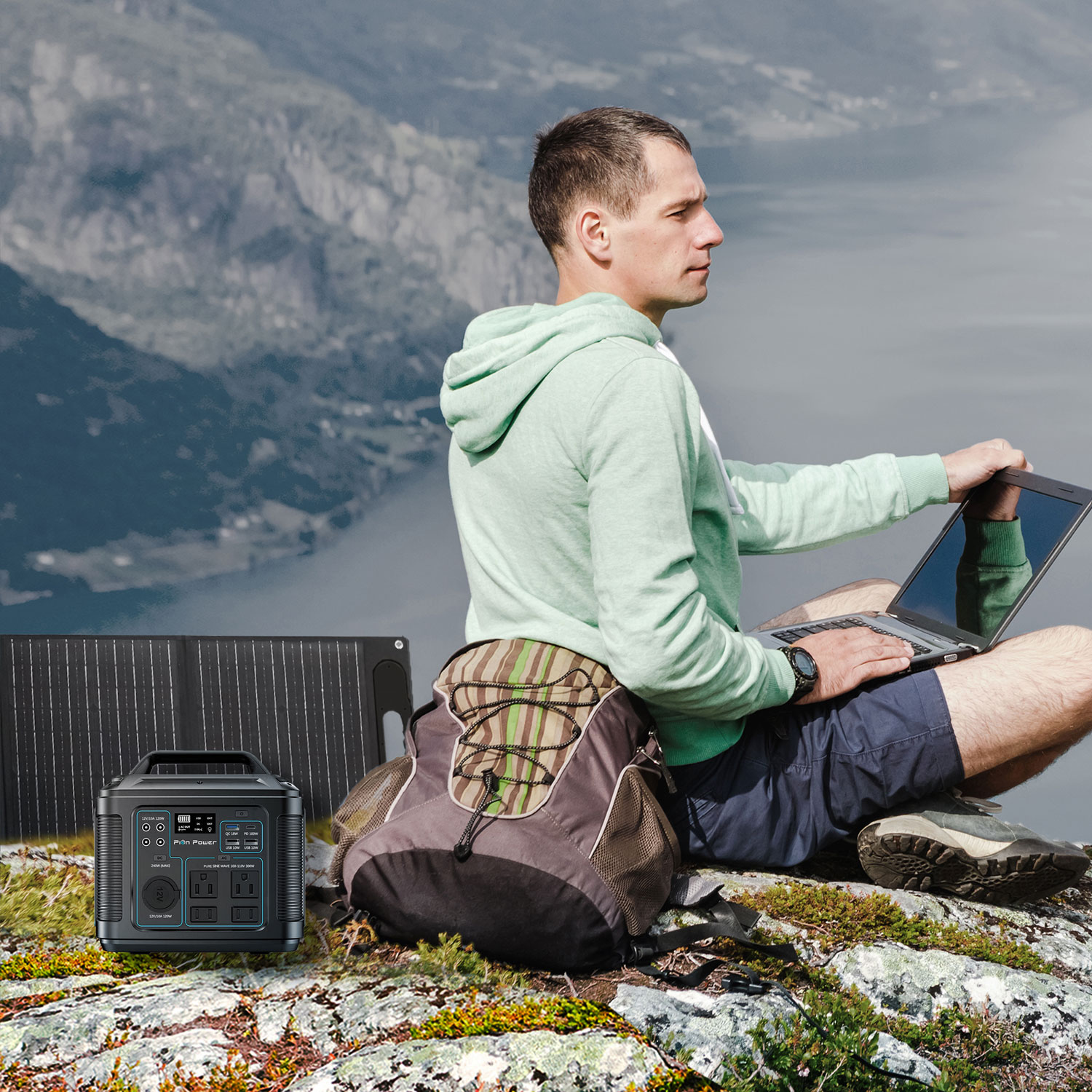 Station d'alimentation portative P302 de Pion Power - 300 W