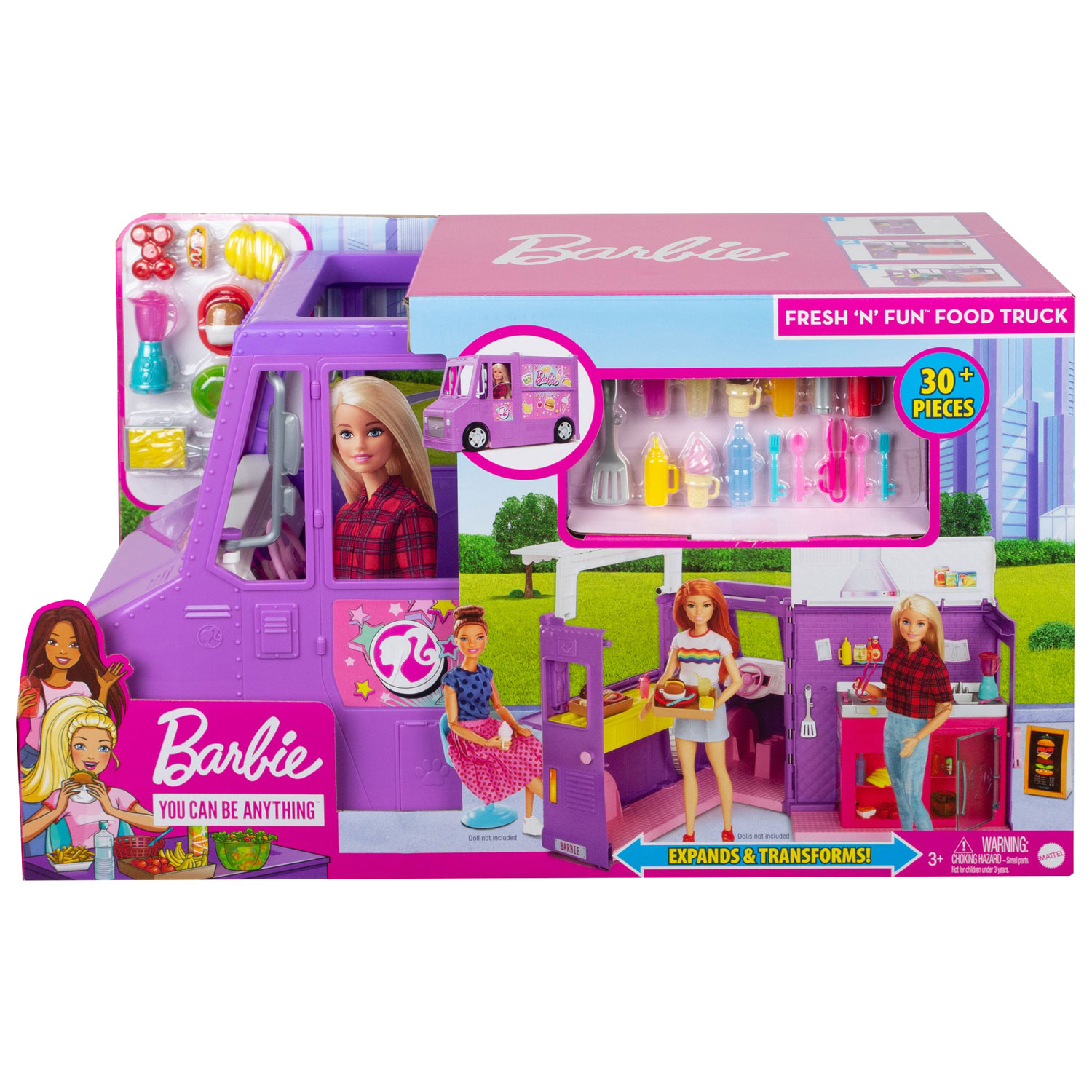 Mattel Barbie Fresh 'n' Fun Food Truck