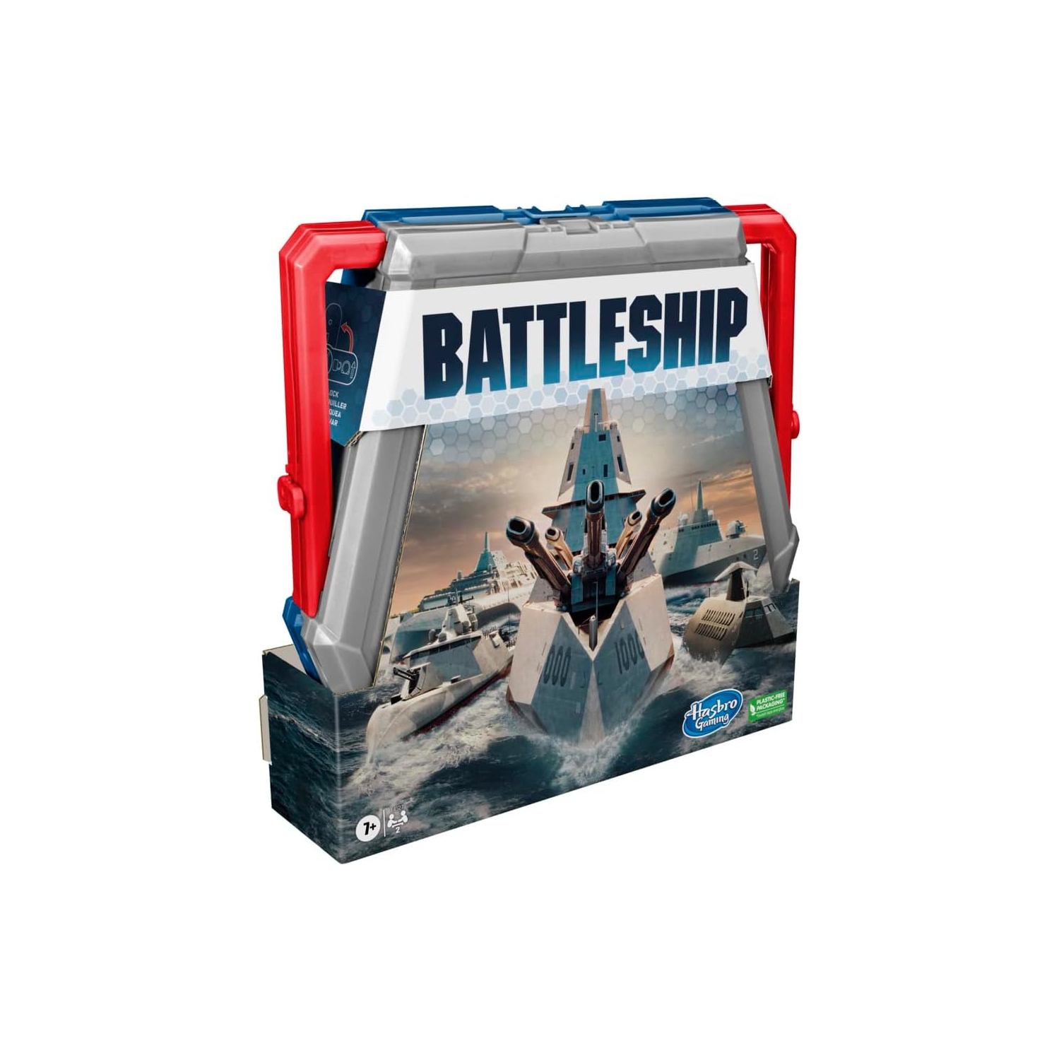 Jeu de société classique Battleship de Hasbro Gaming, jeu de stratégie pour enfants de 7 ans et plus, jeu amusant pour enfants de 2 à 6 joueurs