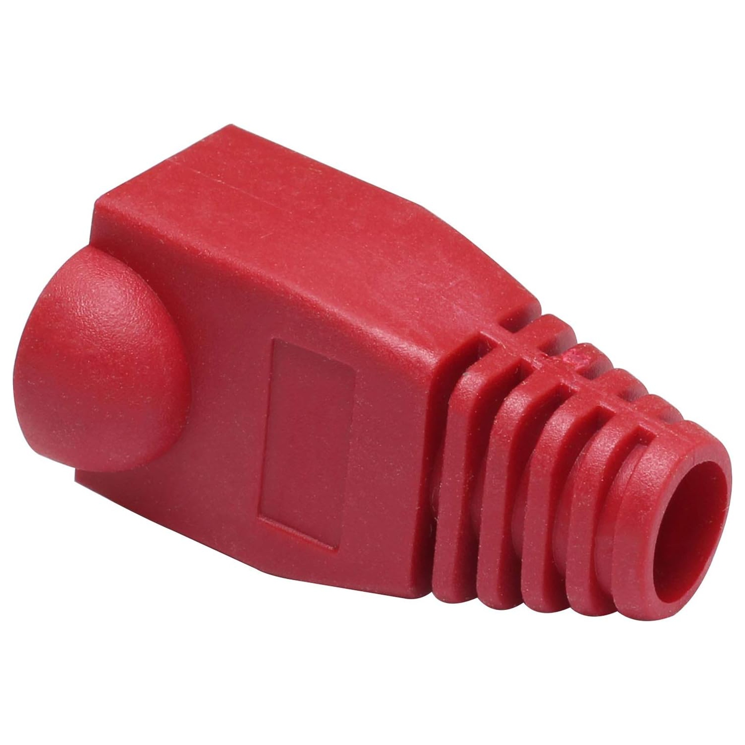 100PCS Red CAT5E CAT6 RJ45 Ethernet Network Cable Strain Relief Boots Cable Connector Plug Cover