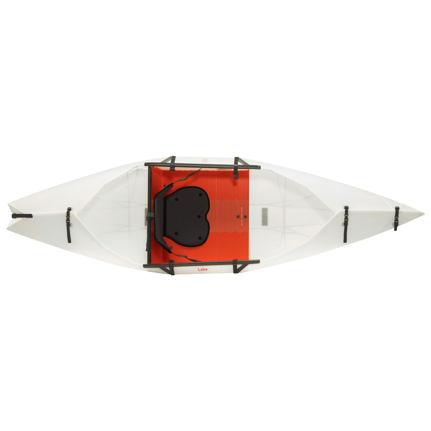 Oru Kayak Lake 9 ft. Foldable Kayak with Paddle - White