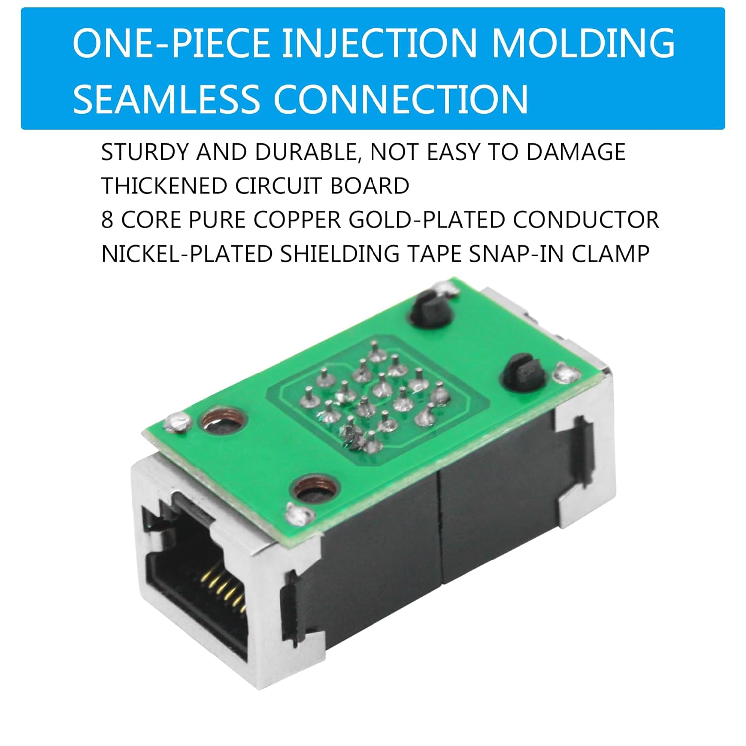 RJ45 Cat6 Coupler Ethernet Extender,Straight Through Ethernet Cable Extender Adapter cat6 cat5e cat5 Female to Female