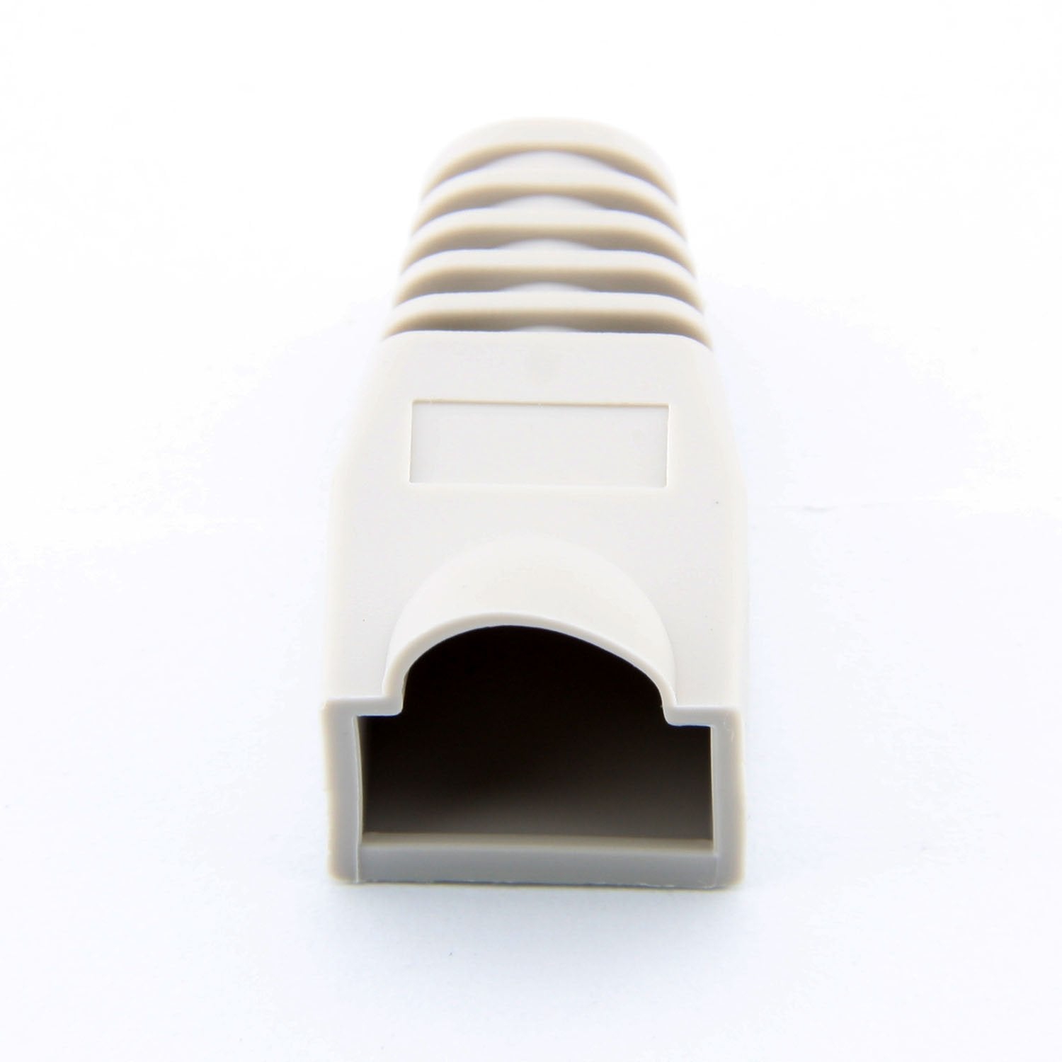 100-Pack CAT5E CAT6 RJ45 Ethernet Network Cable Strain Relief Boots - White