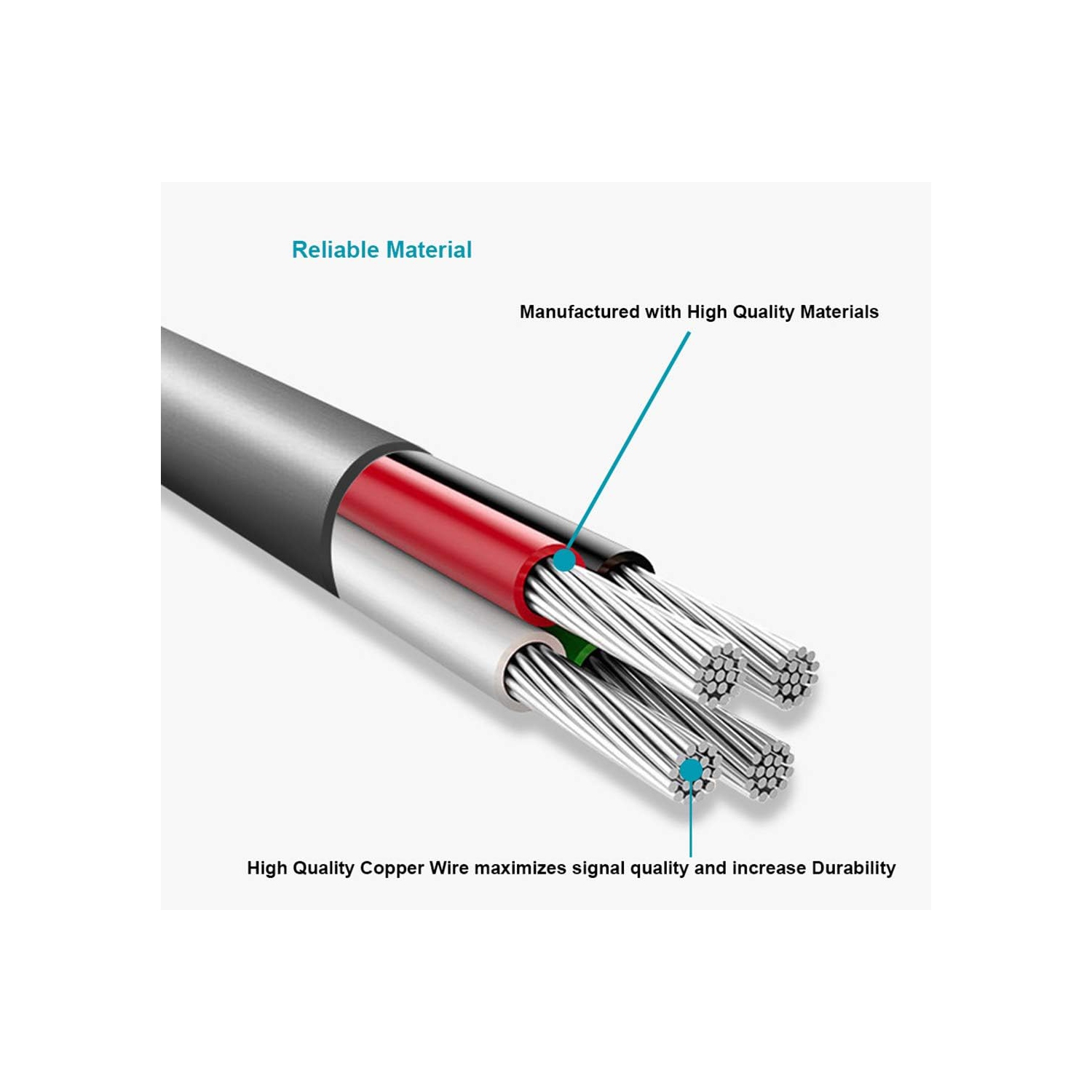 6&nbsp;pi – très long câble micro USB pour appareil photo numérique Tough TG-5, Tough TG-6, Tough TG-Tracker – données USB