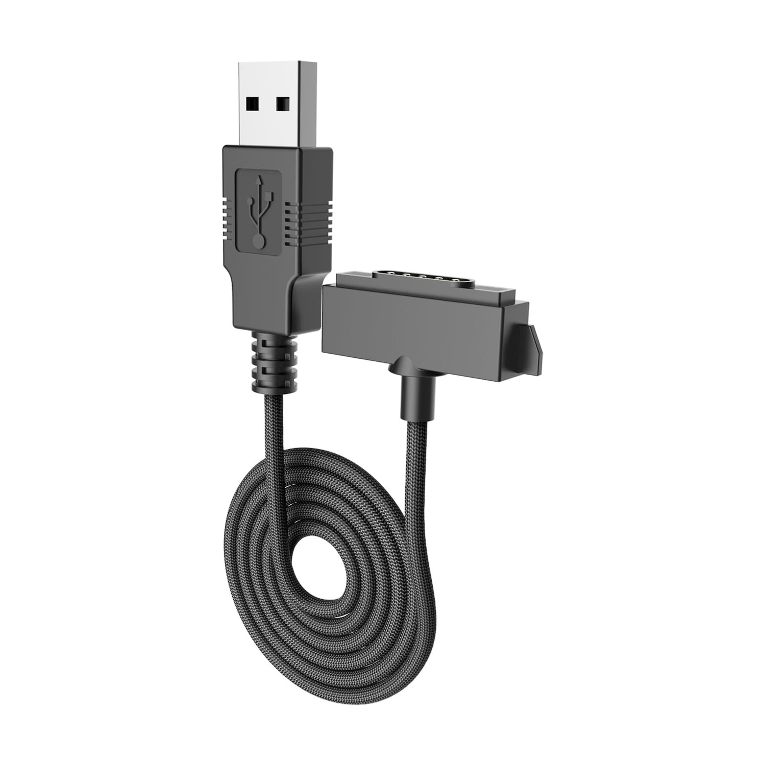 Charger for Sonim XP5/XP6/XP7, Brand Black [Rugged Braided] USB Charge/Sync Cable Cord [with Magnetic
