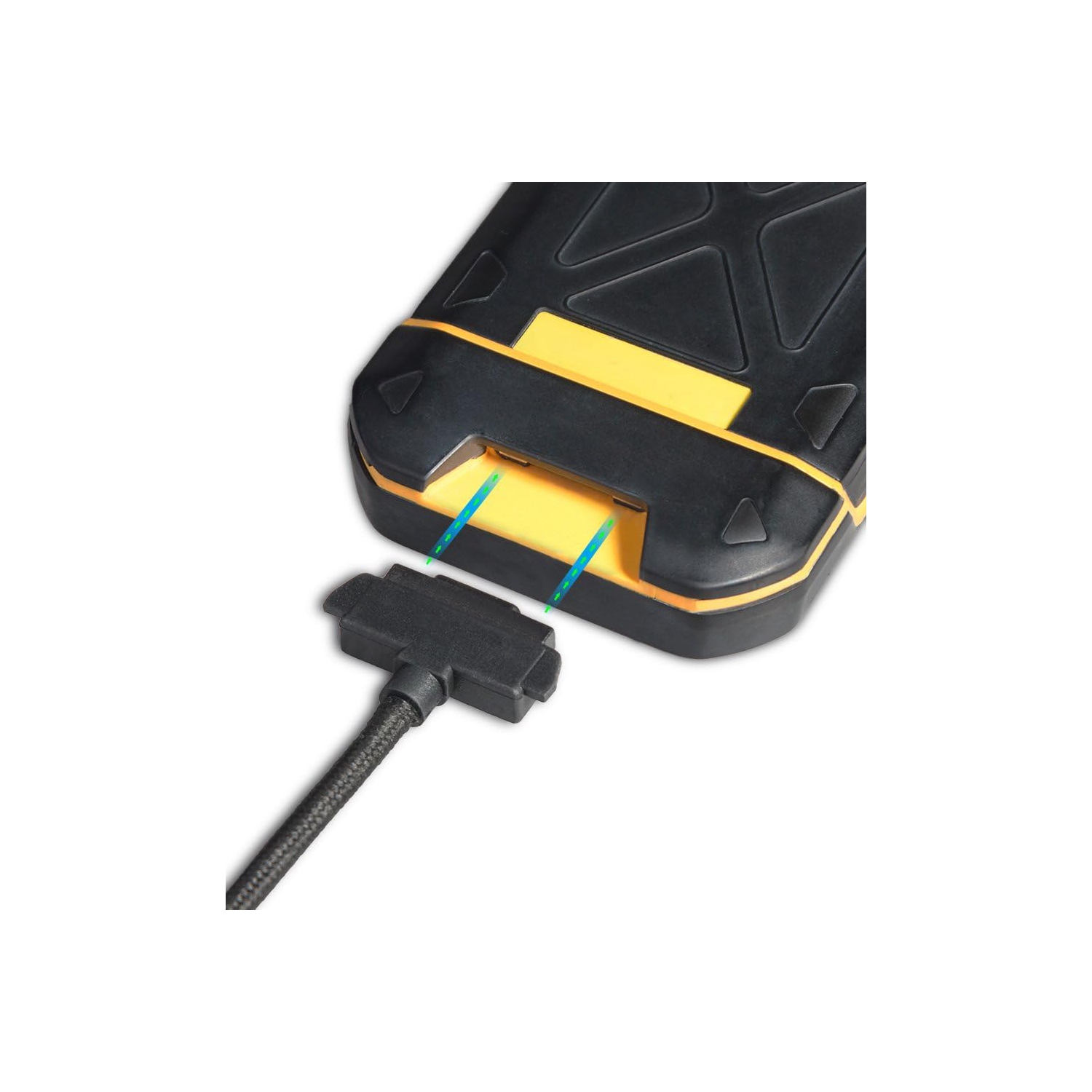 Charger for Sonim XP5/XP6/XP7, Brand Black [Rugged Braided] USB Charge/Sync Cable Cord [with Magnetic