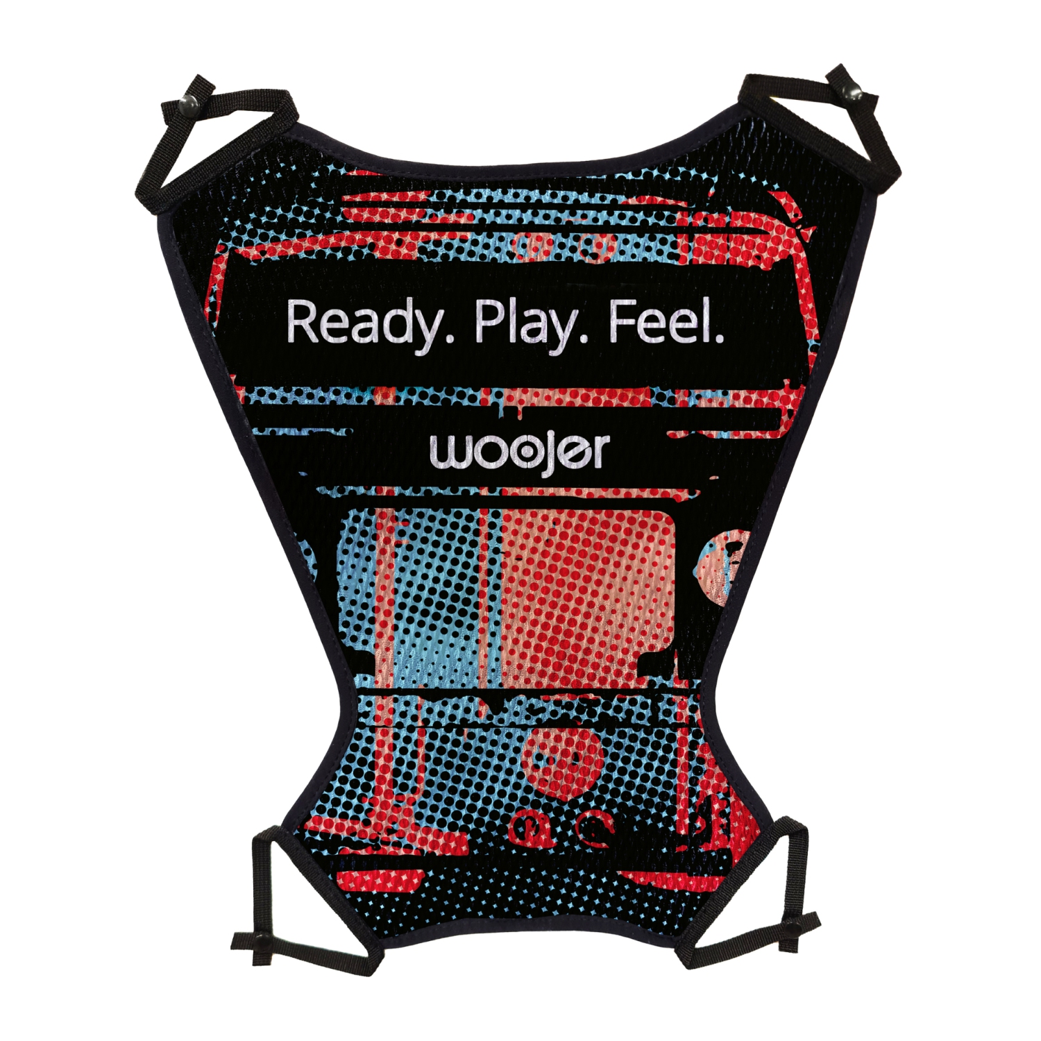 Woojer Vest 3 - Doublure lavable - Technicolor Nightmare
