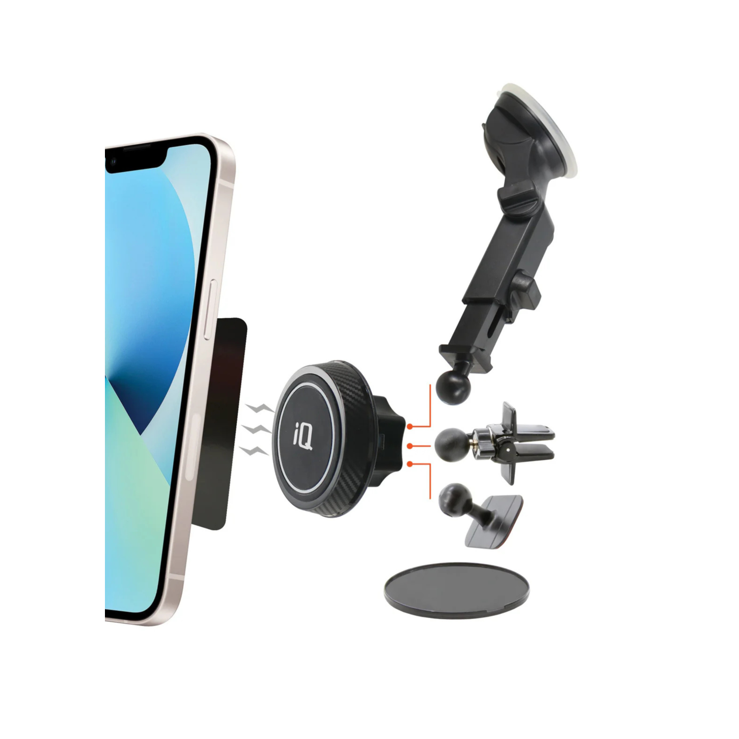 IQ MAGNETIC CAR MOUNT KIT - OPEN BOX
