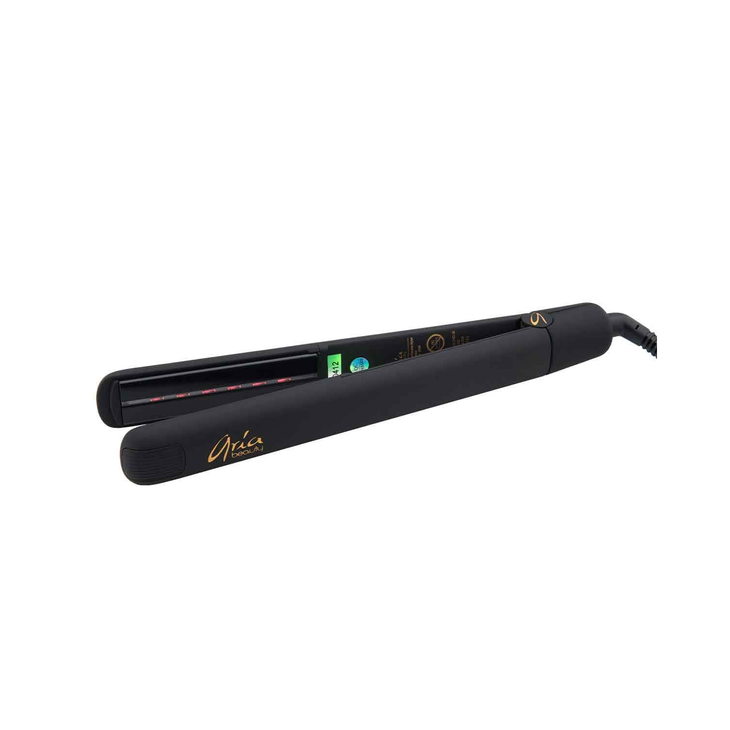 Aria Beauty - 1” Infrared Black Tourmaline Hair Straightener