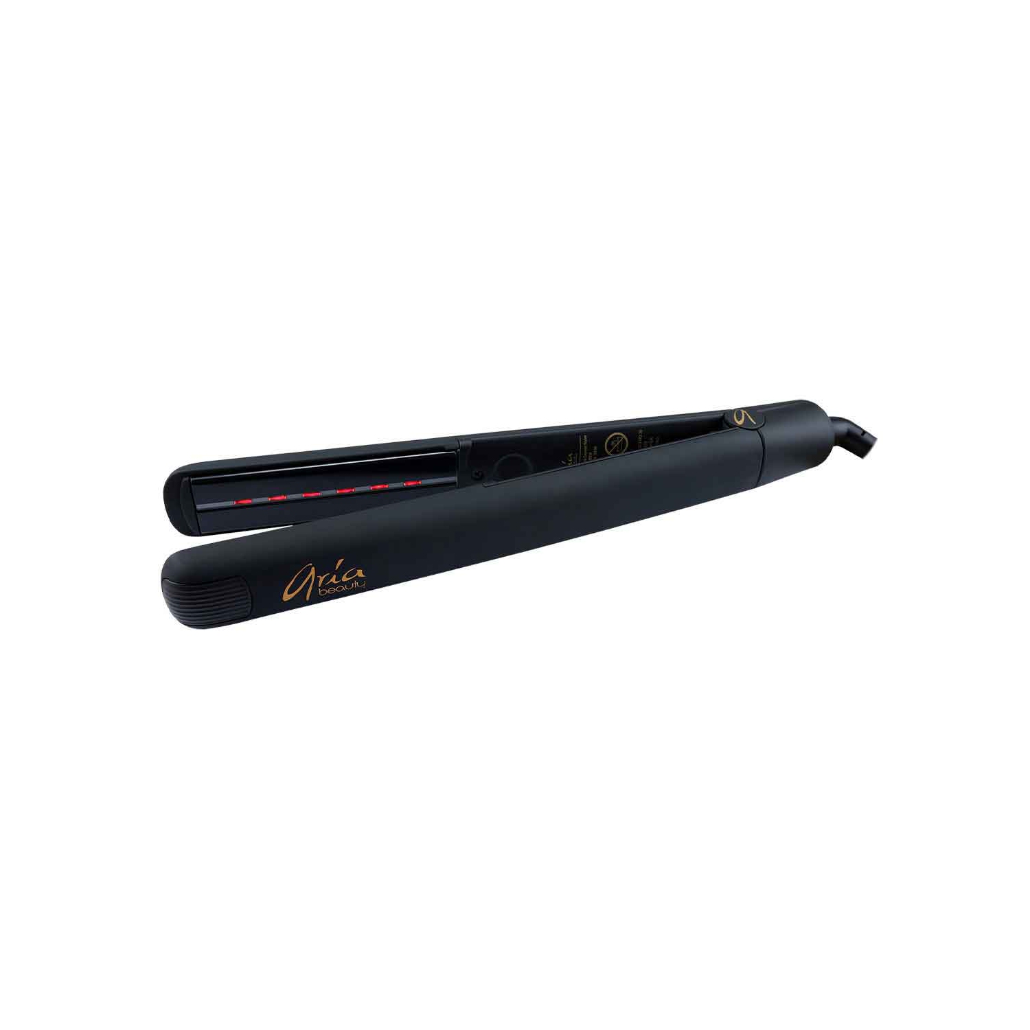 Aria Beauty - 1” Infrared Black Tourmaline Hair Straightener