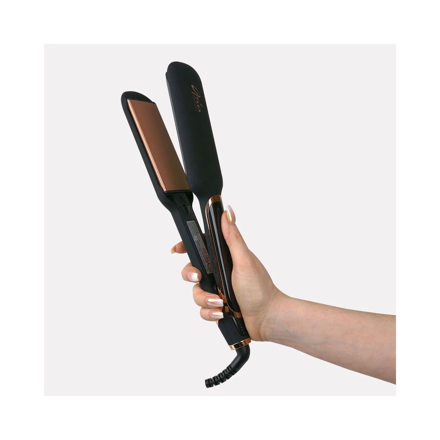 Aria Beauty - 2” Infrared Black Tourmaline Hair Straightener