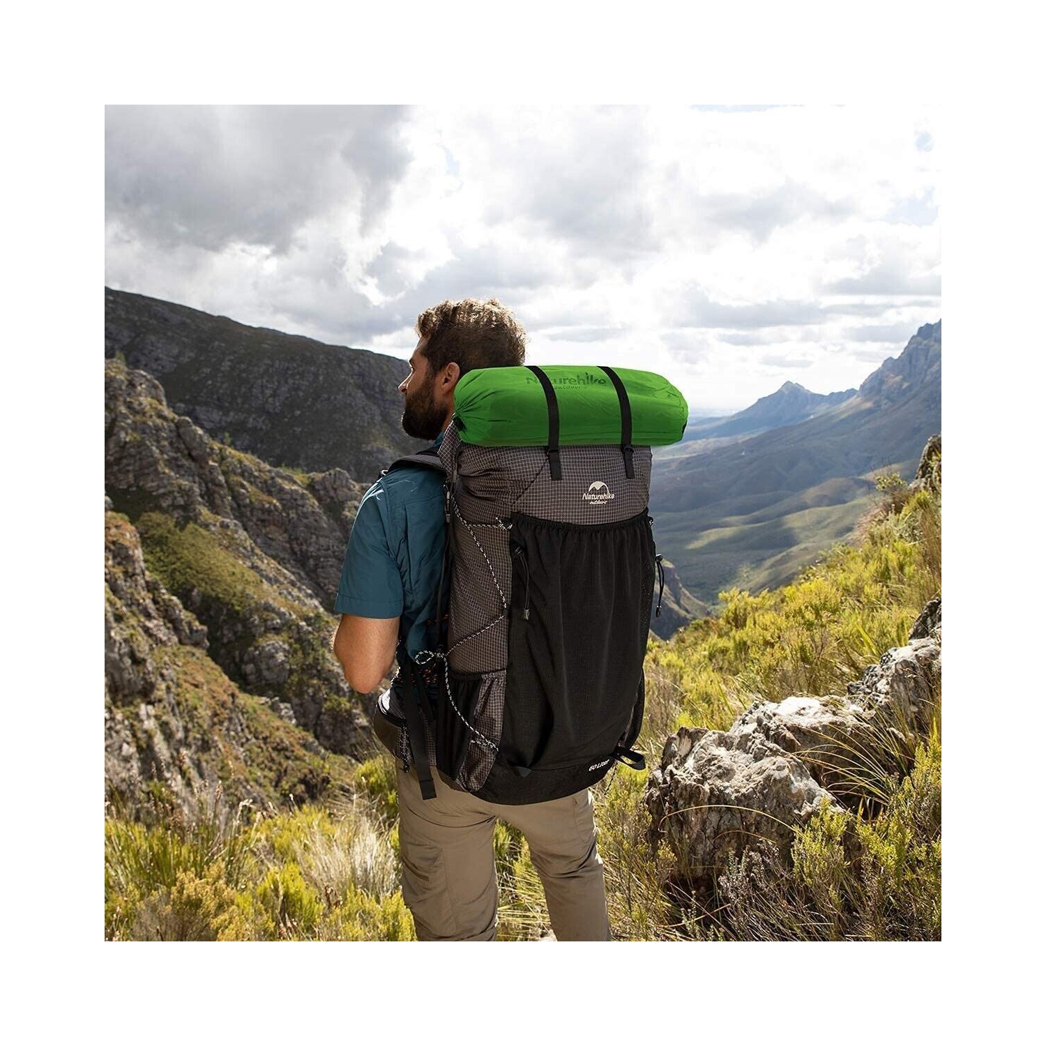 Naturehike Upgraded Cloud Up 2 Person Backpacking Tent for 4 Season Lightweight