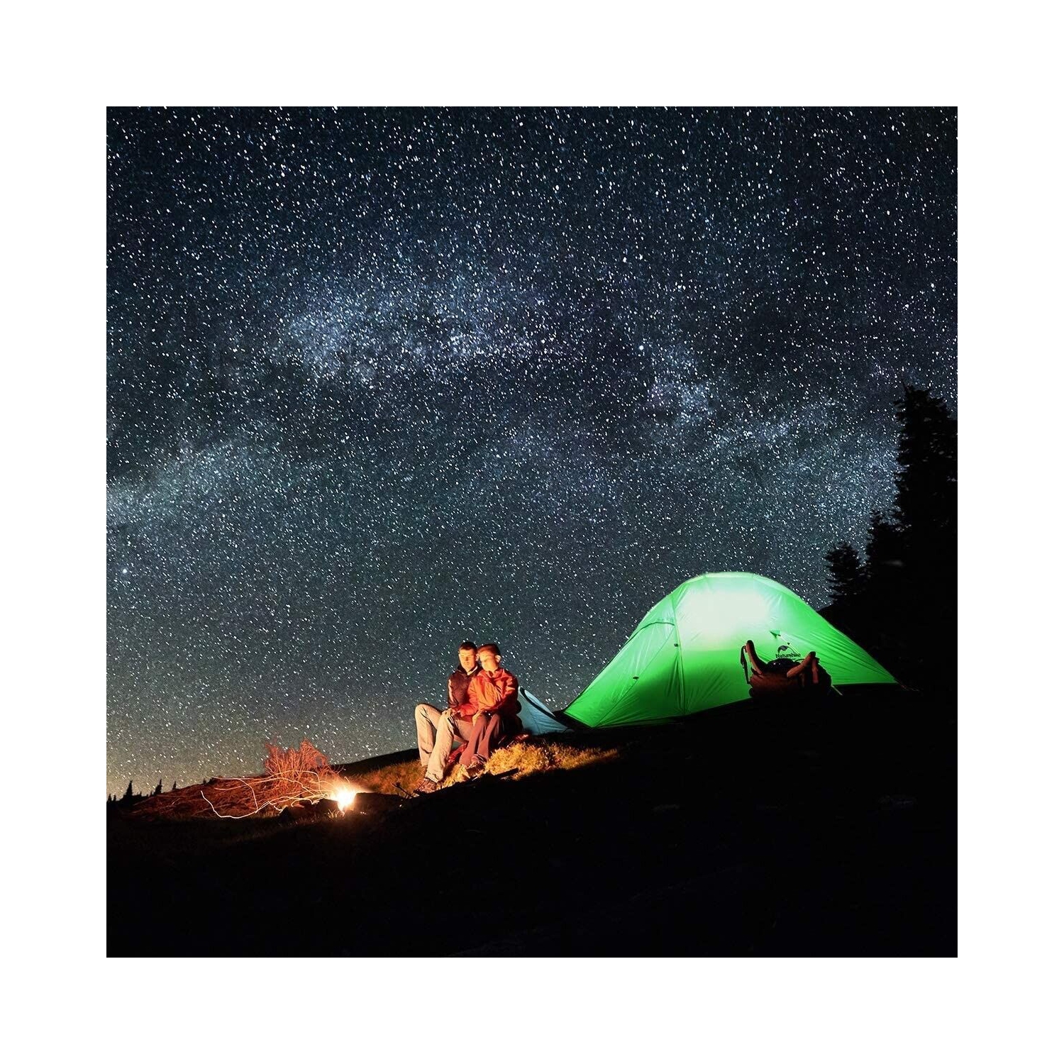 Naturehike Upgraded Cloud Up 2 Person Backpacking Tent for 4 Season Lightweight