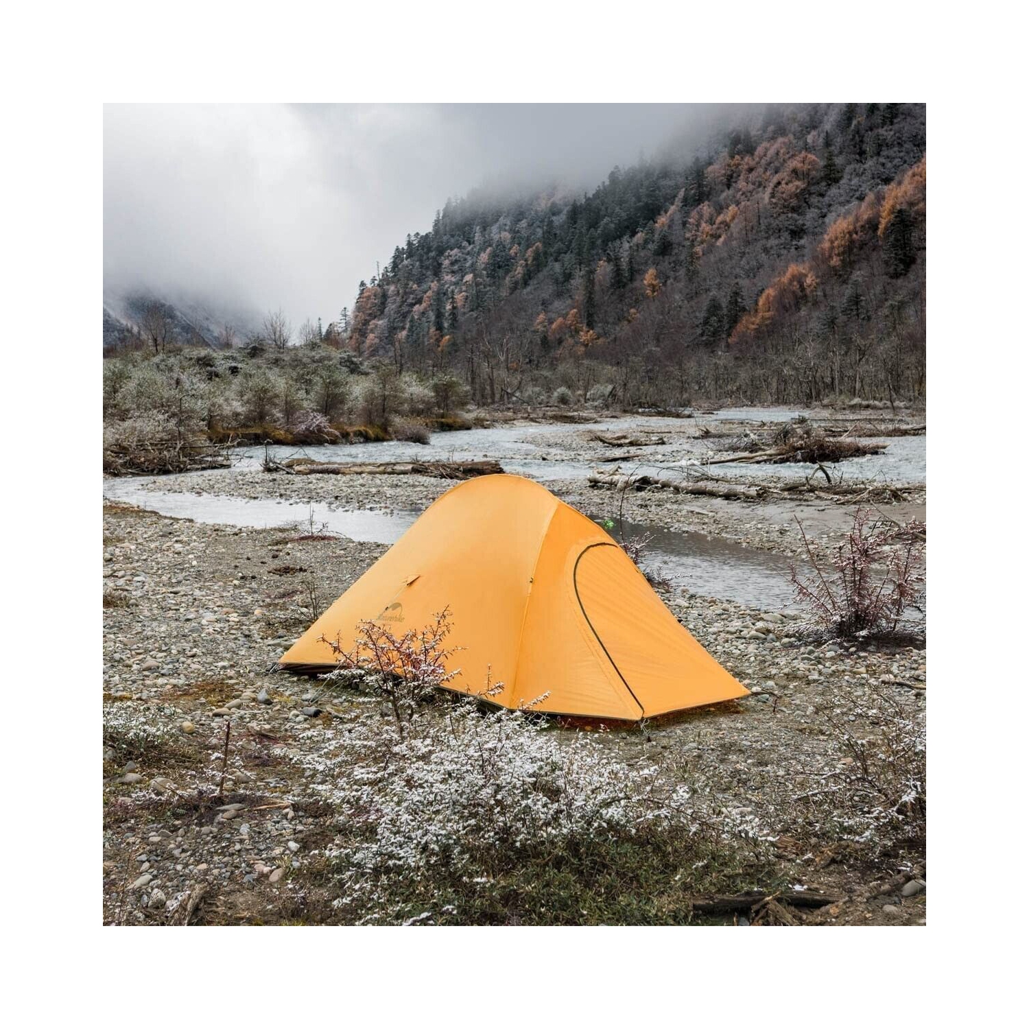 Naturehike Upgraded Cloud Up 2 Person Backpacking Tent for 4 Season Lightweight