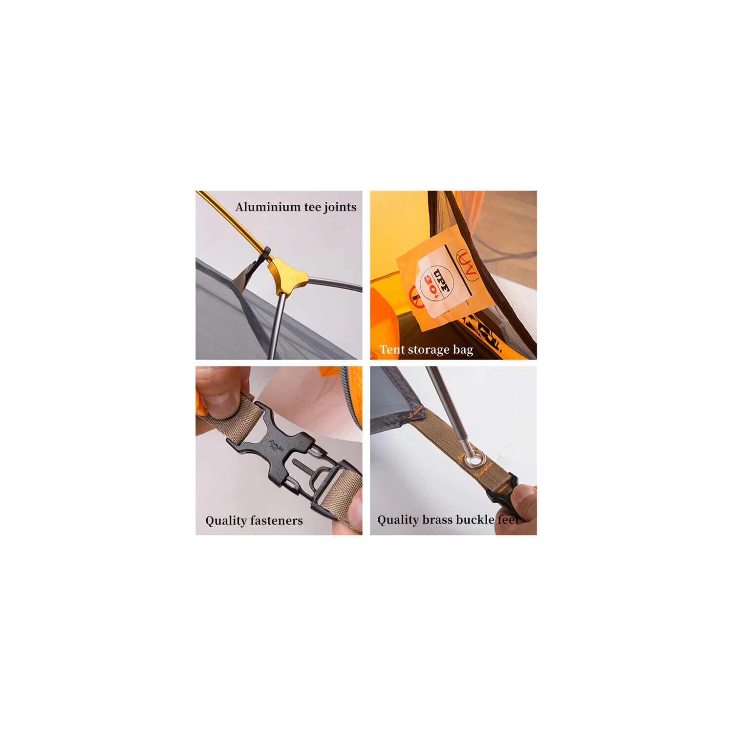 Naturehike Cycling Ultralight 2 Man Tent + Mats | Tent Backpacking & Footprint