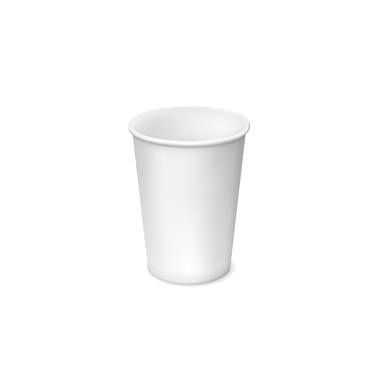 8oz Hot paper cups- Single wall - 1000pcs/case