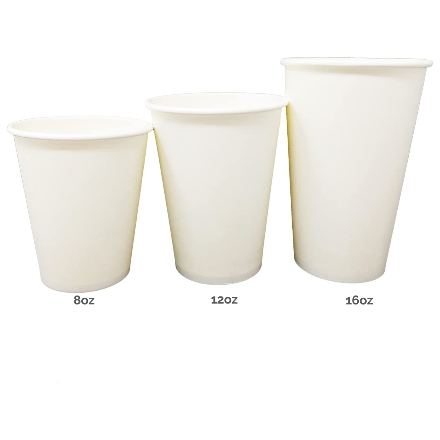 Gobelets en papier 16 oz – 1000pcs/boîte