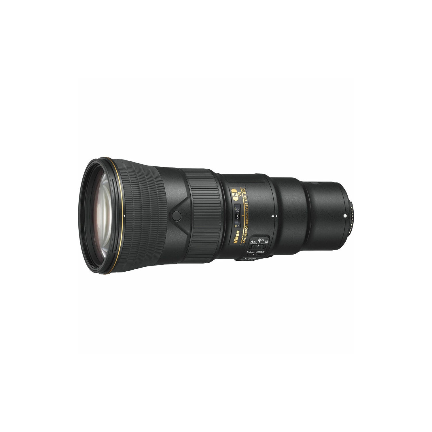 Objectif AF-S VR ED NIKKOR 500&nbsp;mm f/5,6E PF 20082 à 9PC mm de Nikon