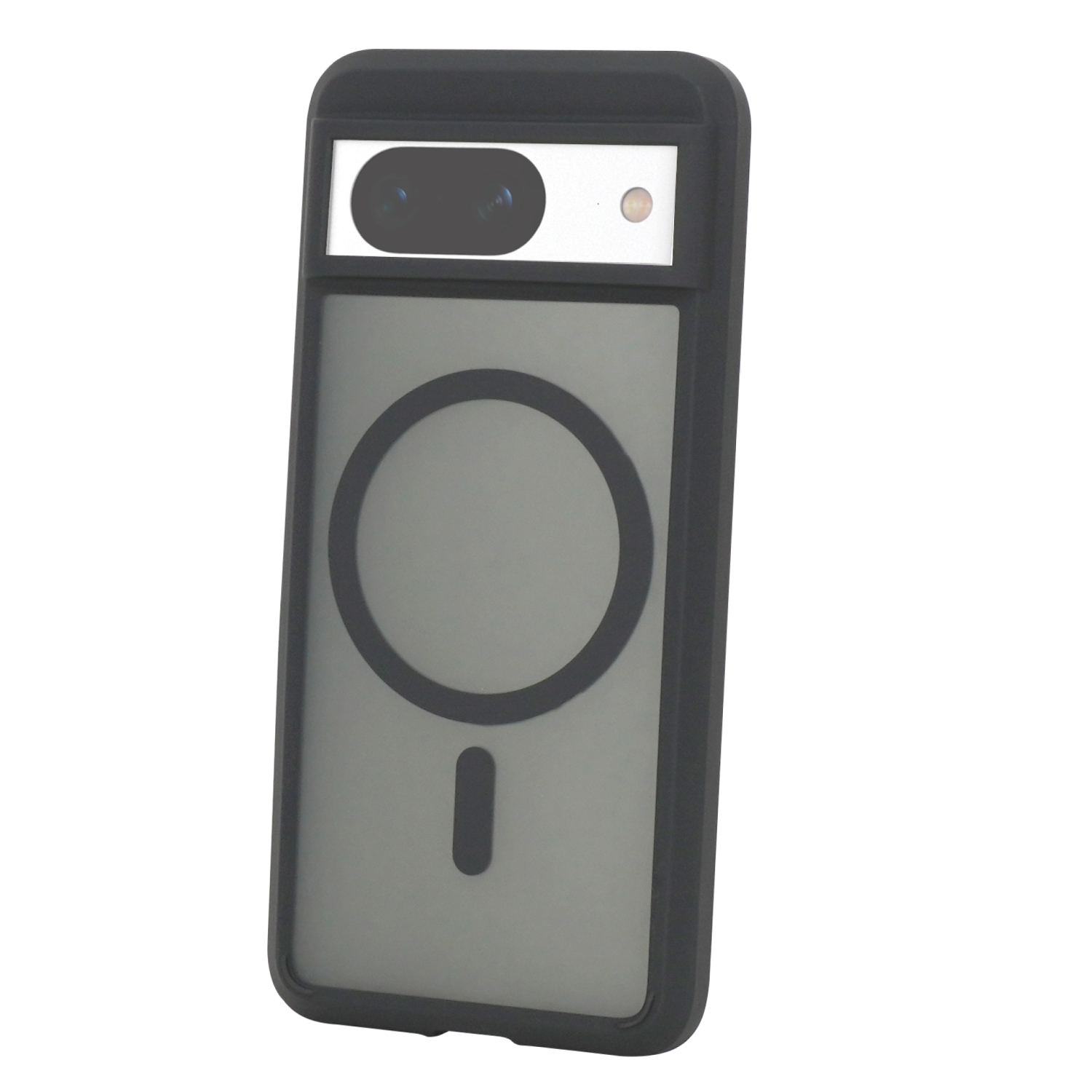 TUFF8 GlideGuard Fitted Hard Shell Case with MagSafe for Google Pixel 8 - Smoke Black