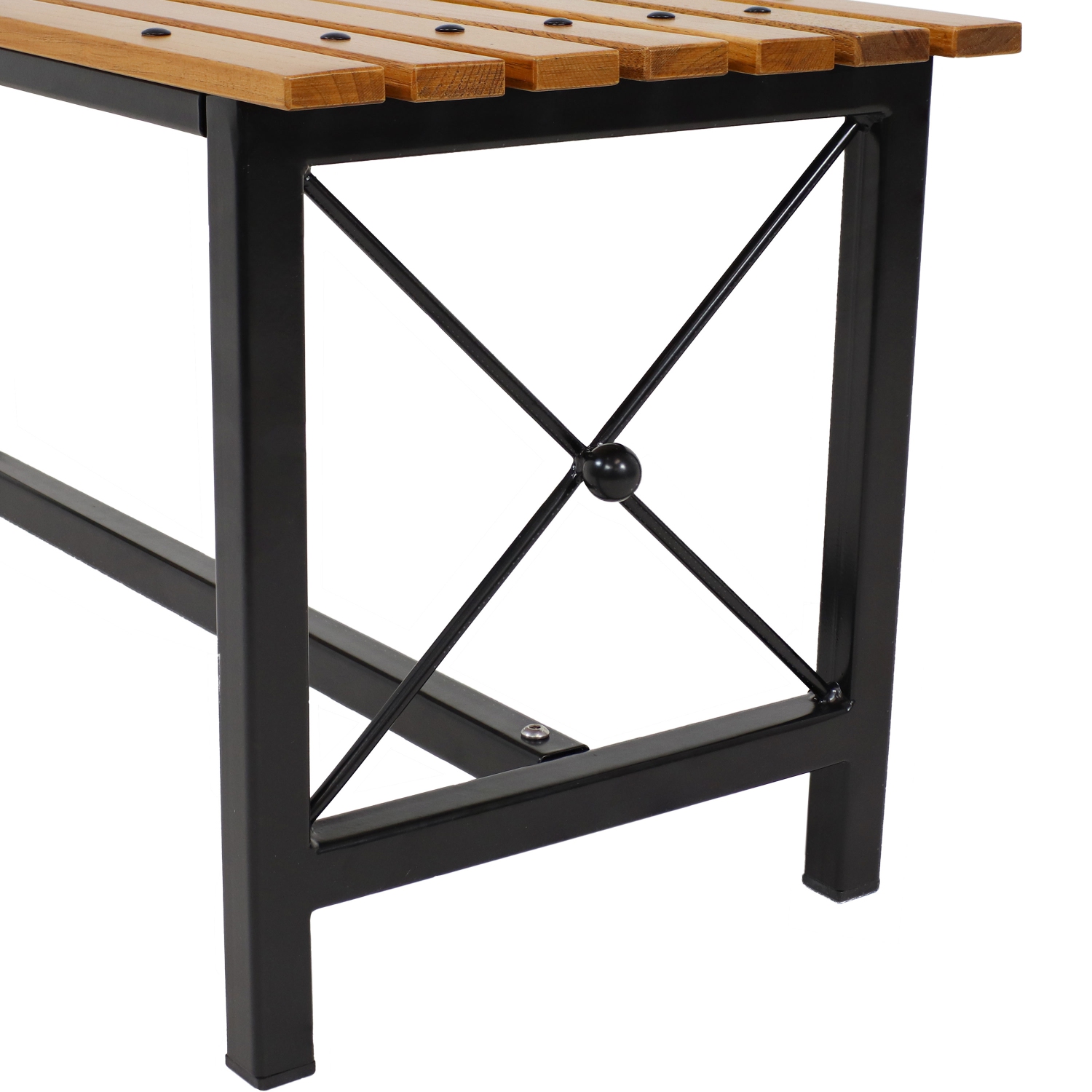 Sunnydaze 3-Piece European Chestnut Patio Dining Set