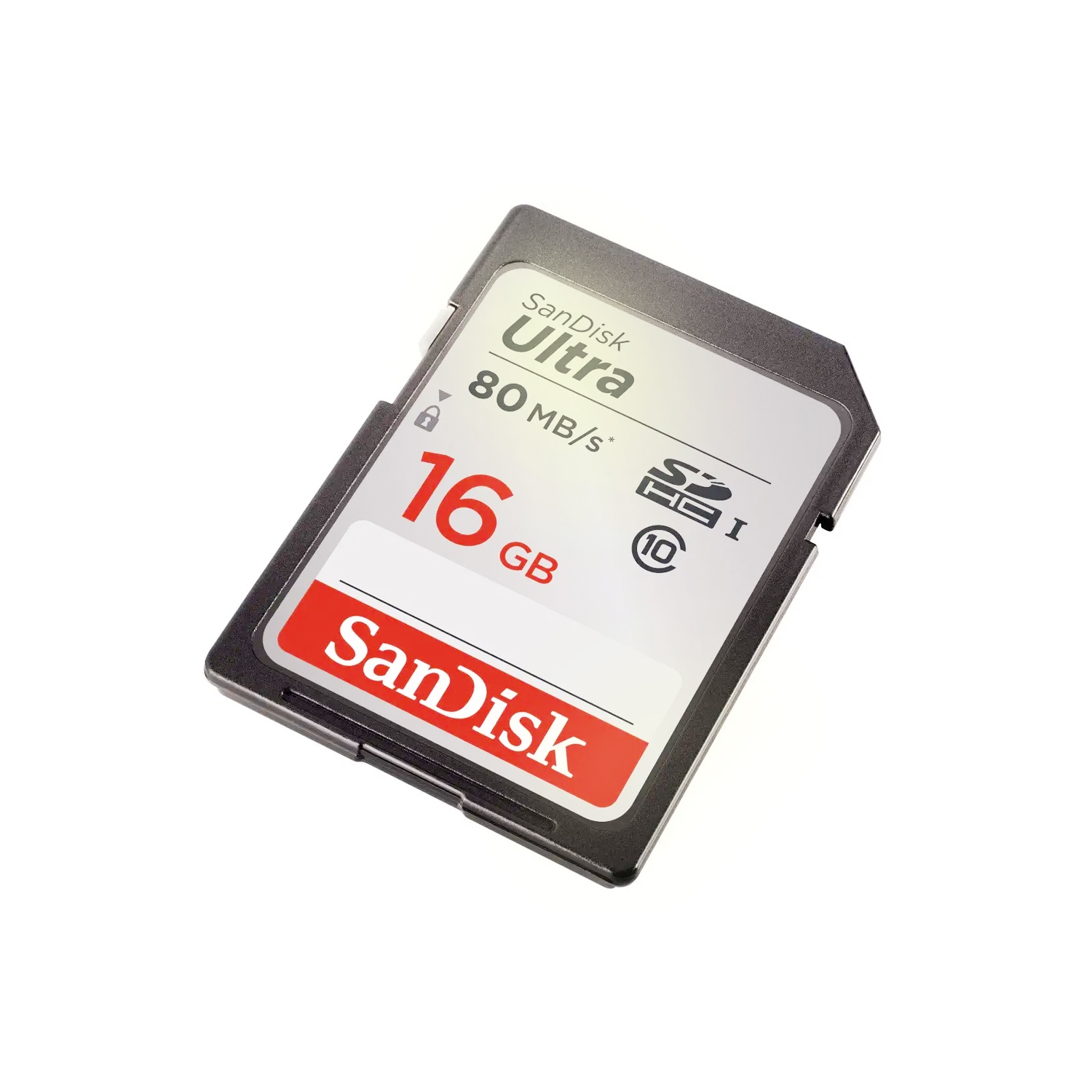 SanDisk Ultra 16GB Class 10 SDHC UHS-I Memory Card up to 80MB/s SDSDUNC-016G-GN6IN