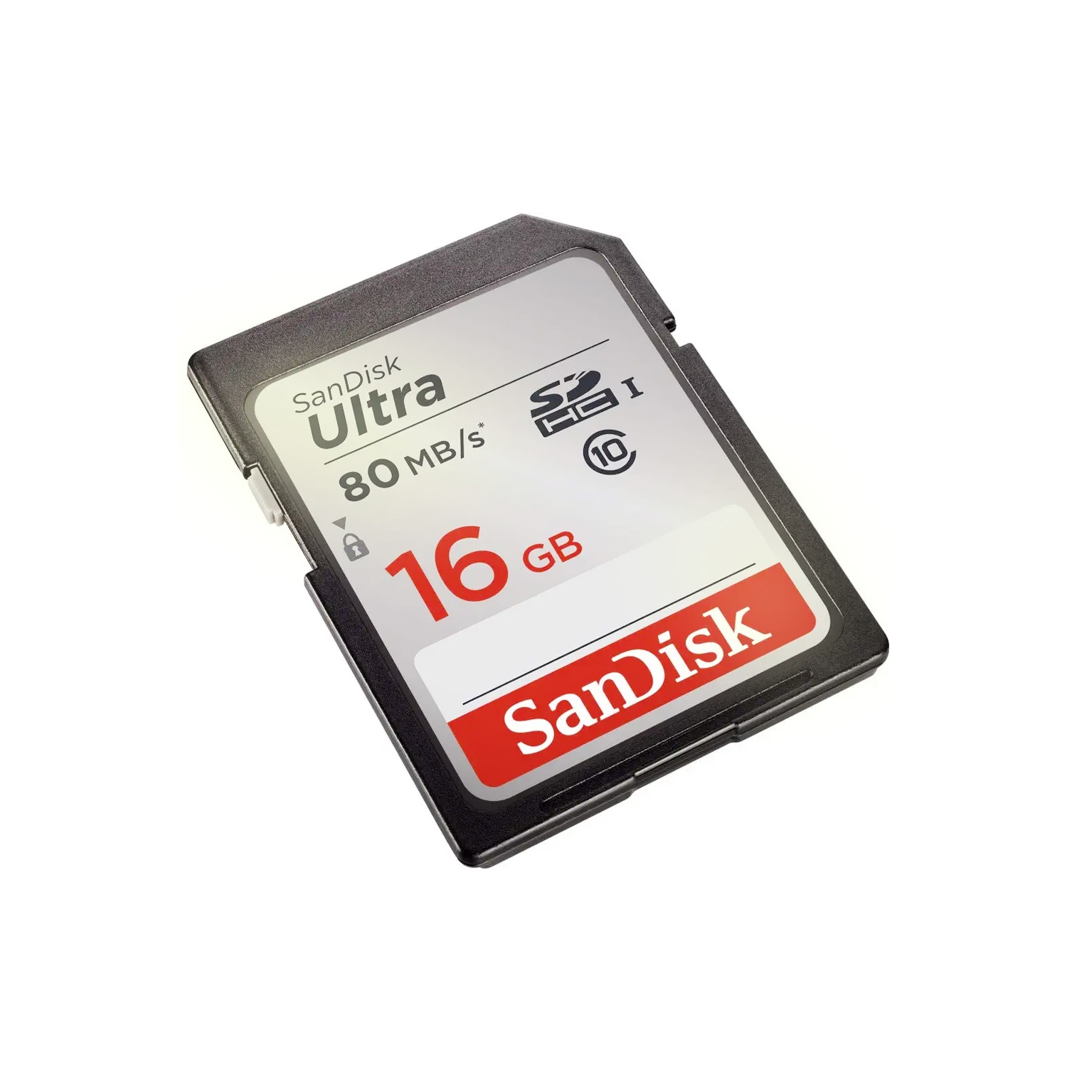 SanDisk Ultra 16GB Class 10 SDHC UHS-I Memory Card up to 80MB/s SDSDUNC-016G-GN6IN