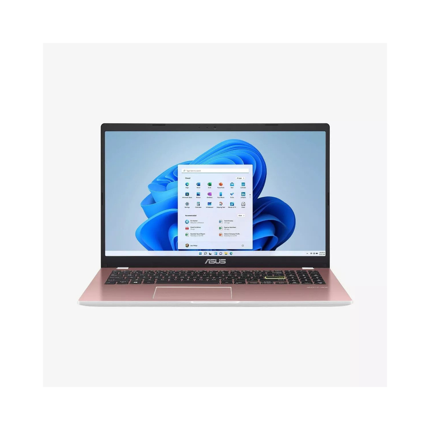 ASUS Vivobook Go 15.6" FHD Laptop Intel Pentium N6000 4GB 128GB Microsoft Office 365 1 Year Window 11 Home Pink