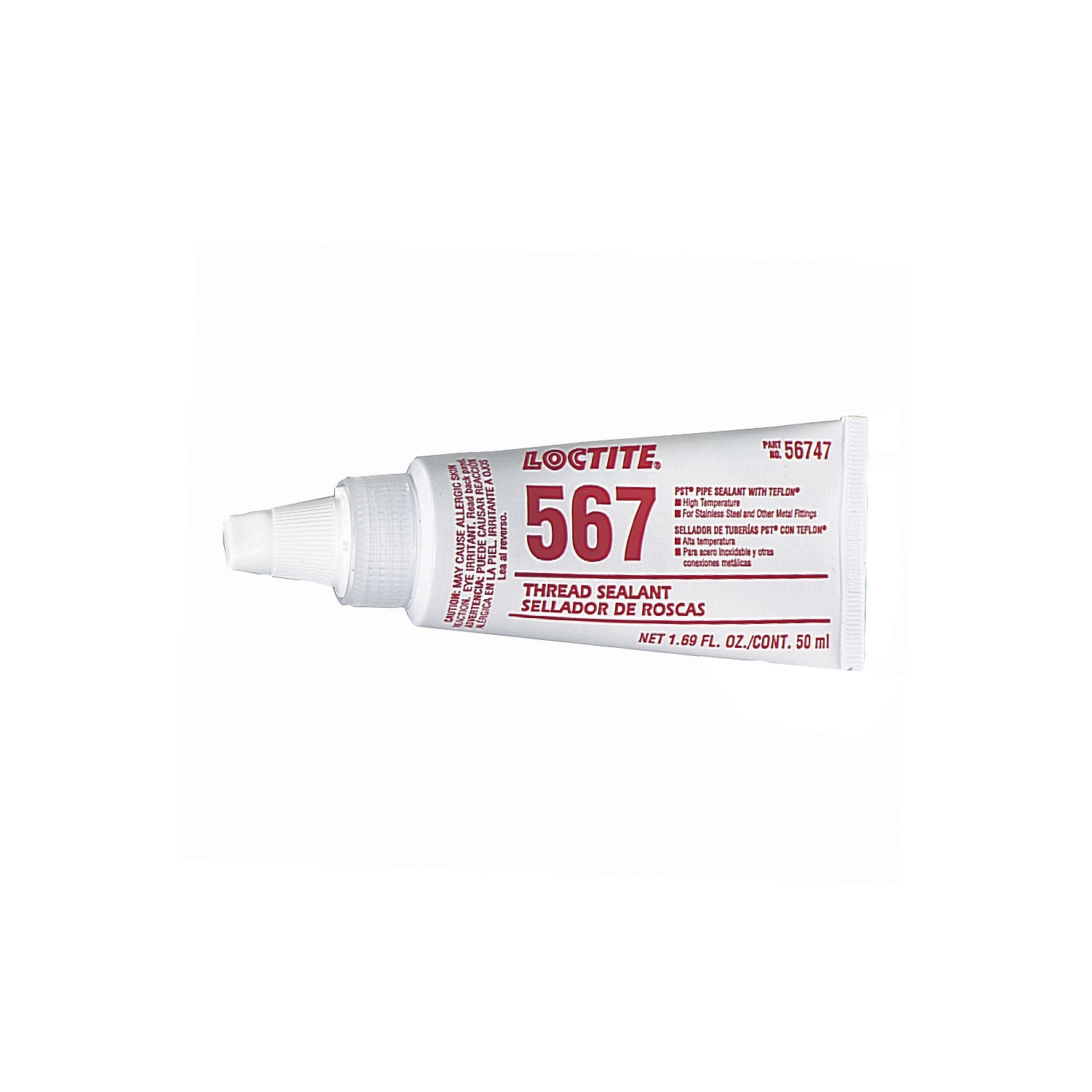 Loctite Thread Sealant 567 High Temp - Low Strength 50ml Tube