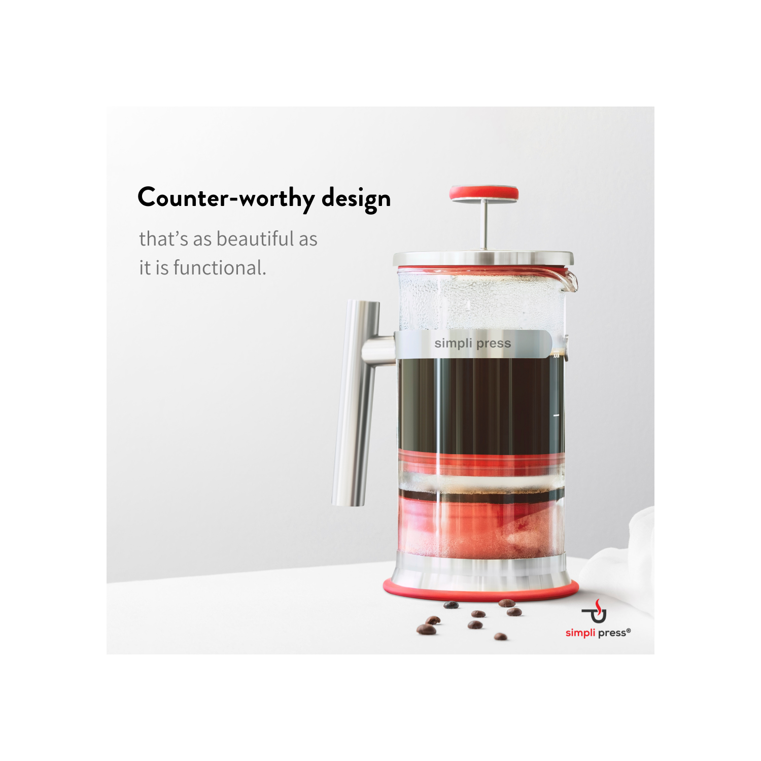 Simpli Press French Press Coffee Maker