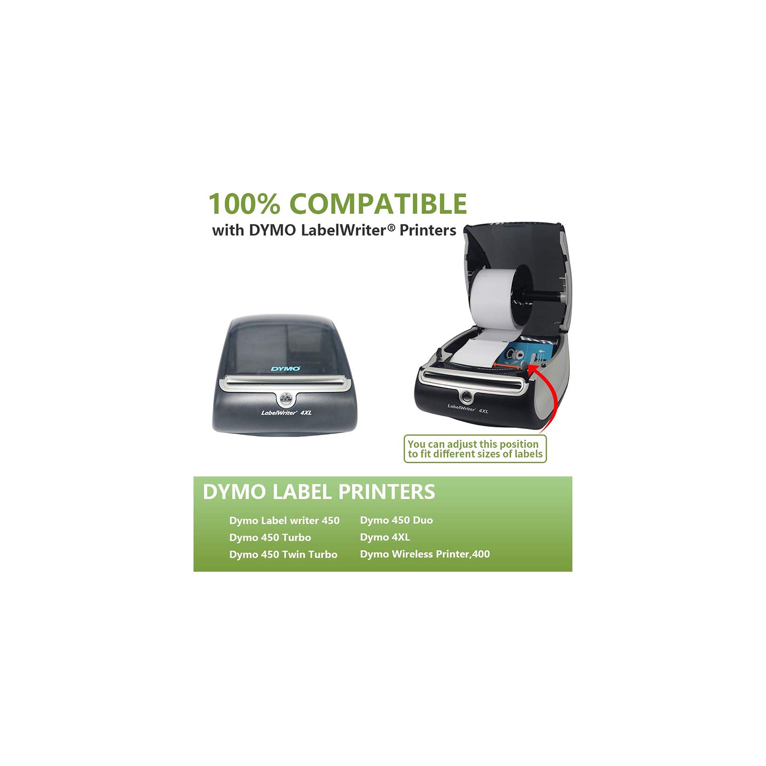 DYMO Compatible A30334 Labels 35 Rolls