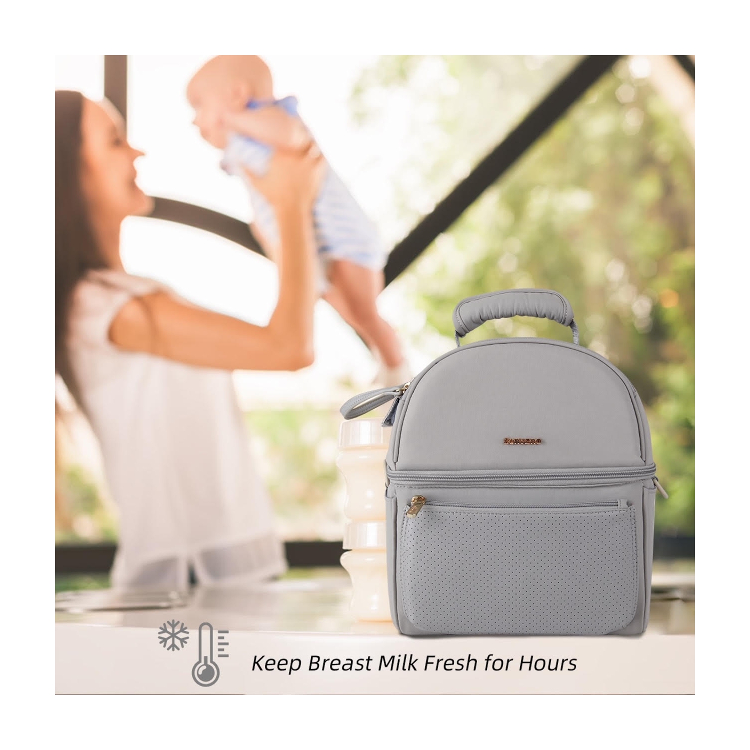 Sunven Breastmilk Cooler Bag Lunch Bag