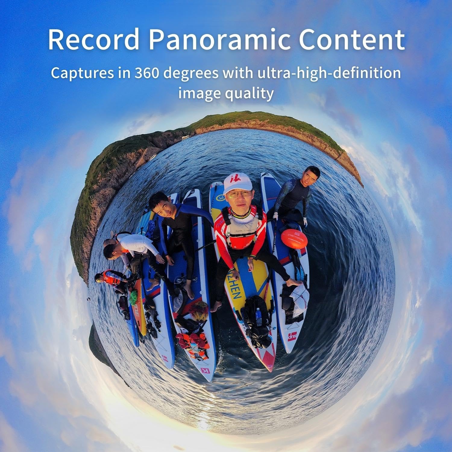 Kandao QooCam 3 360° Action Camera - Travel Combo