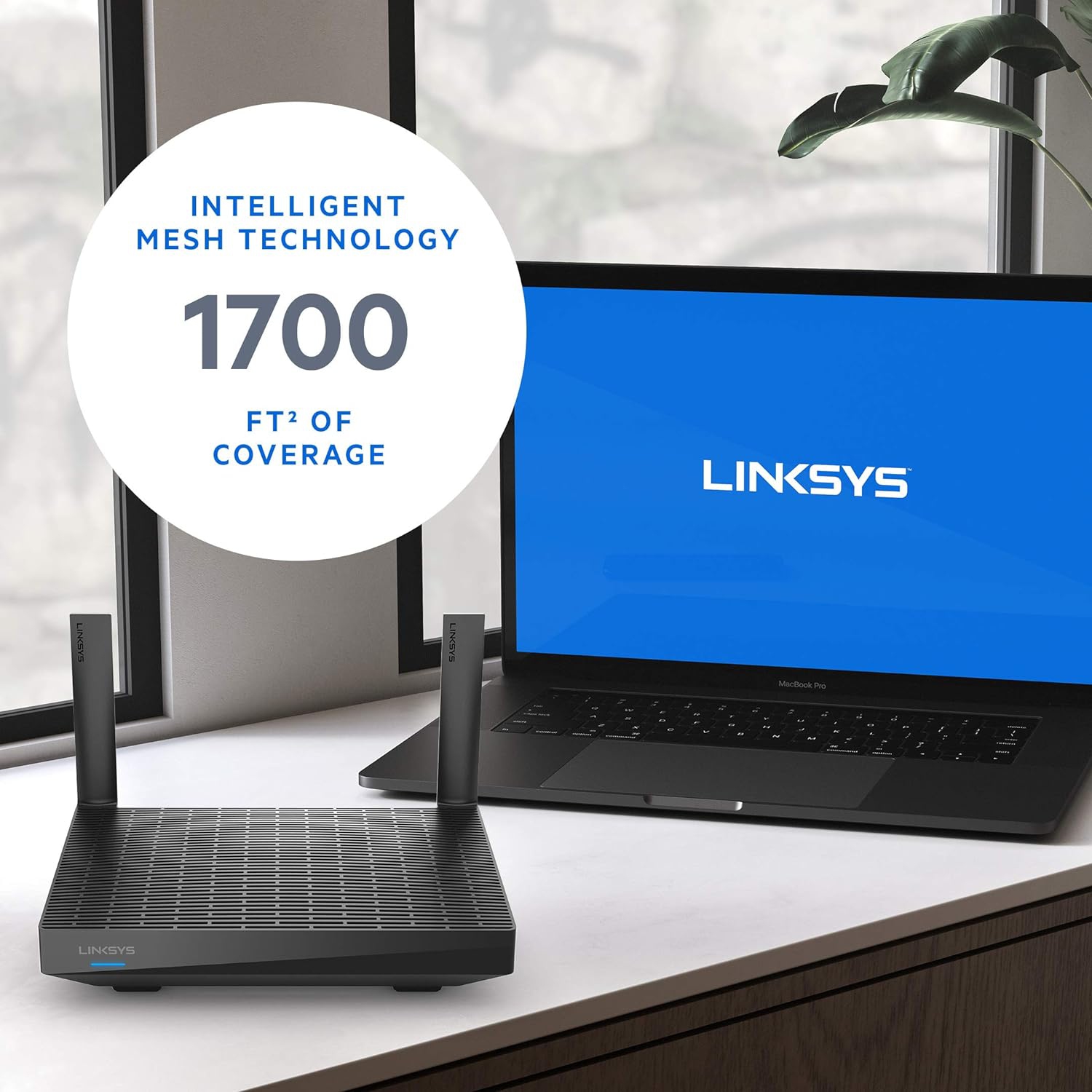 Routeur Wi-Fi 6 maillé intelligent AX1800 de Linksys pour réseau maillé à domicile