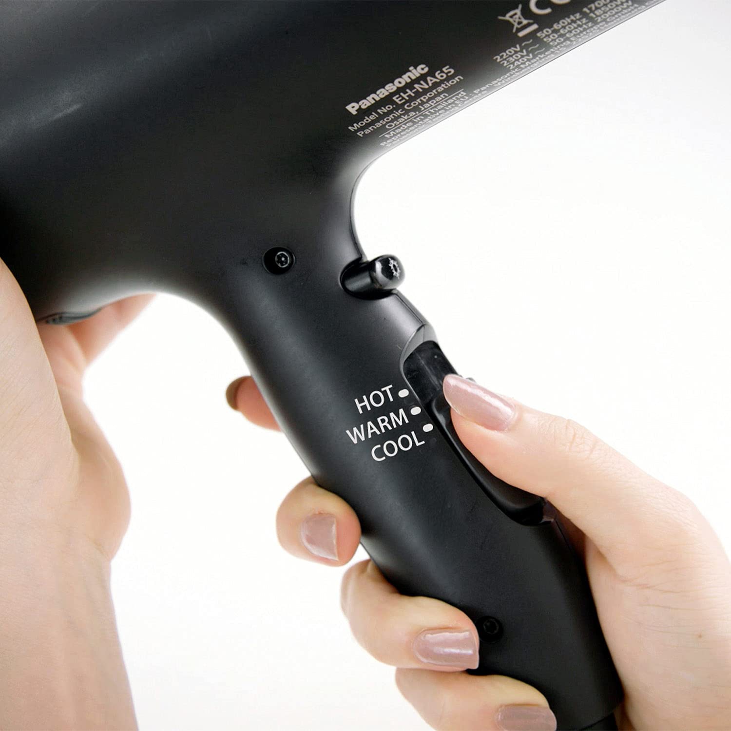 Panasonic EH-NA65-K Nanoe Hair Dryer, 1875 Watt Professional Blow Dryer