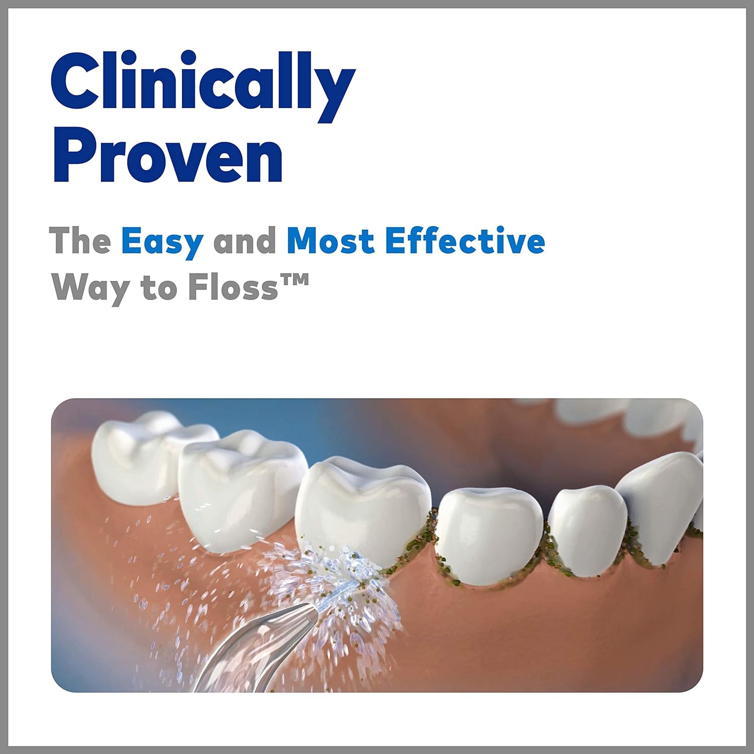 Waterpik WP-660 Water Flosser Electric Dental Countertop Professional Oral Irrigator For Teeth