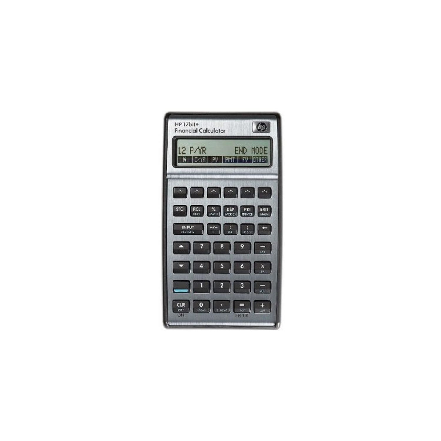 HP 17BII+ Financial Calculator - Silver