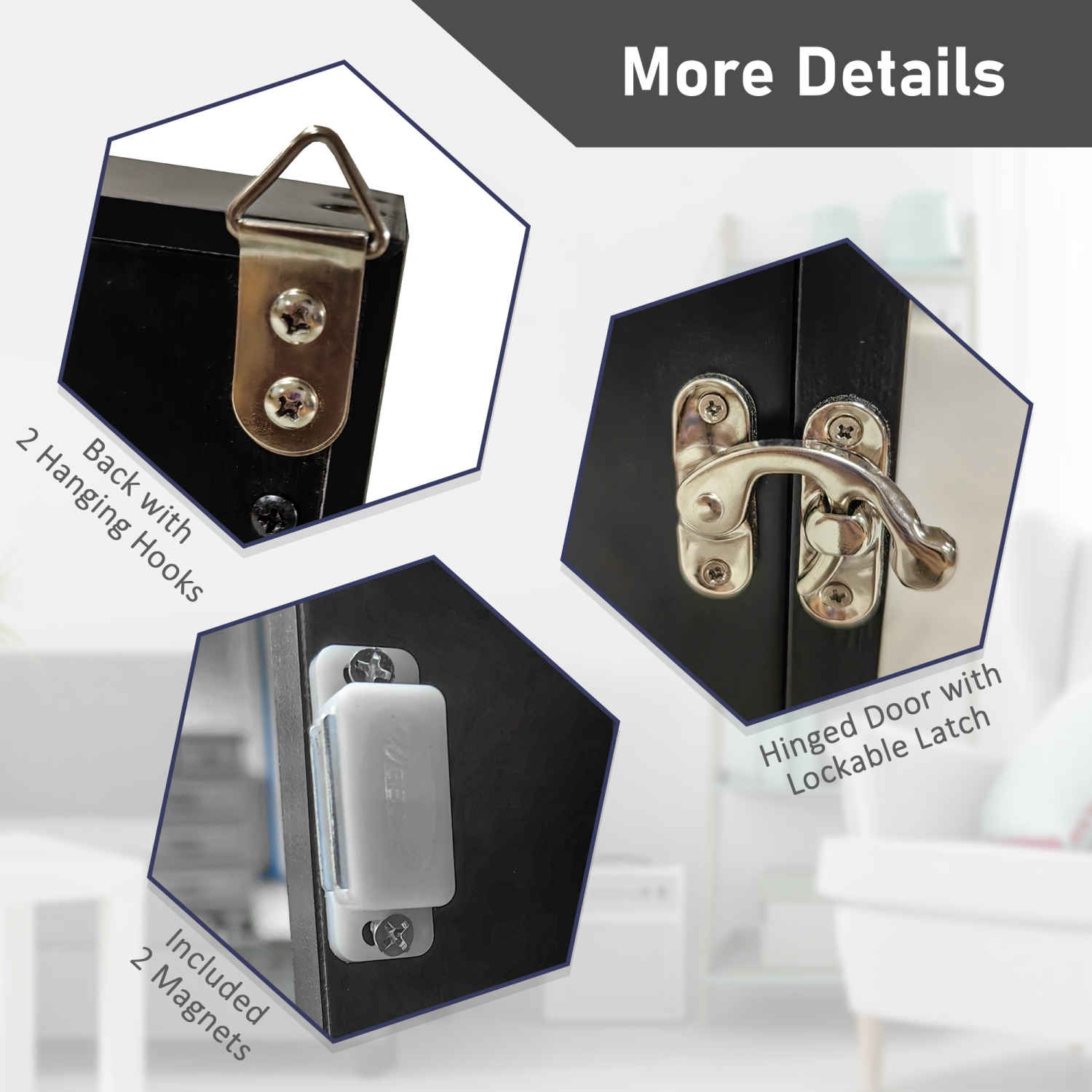 HOMCOM – cadre de présentation en jersey, boîte Shadow en acrylique pour chandail de football de basketball