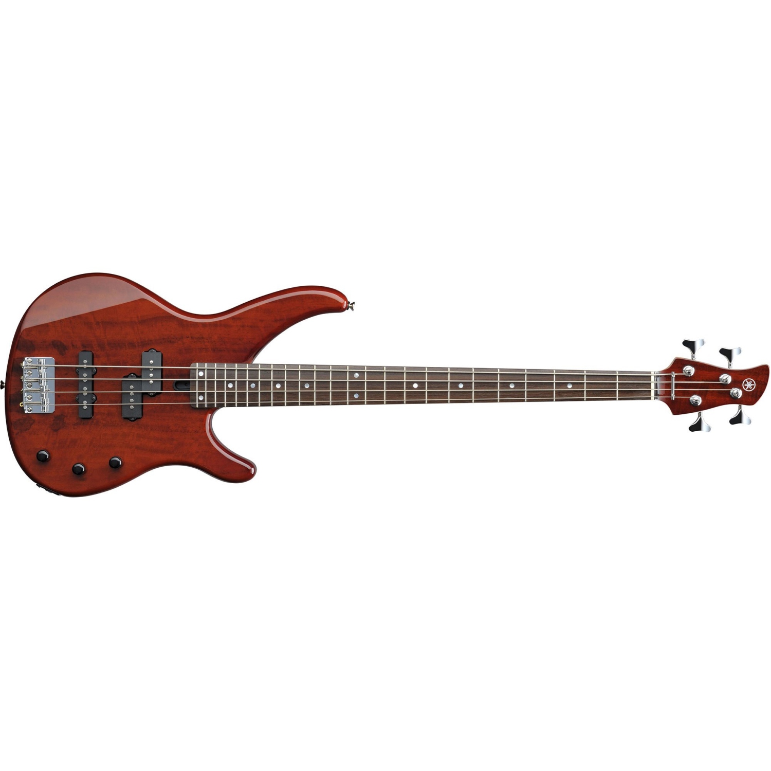 Basse à 4 cordes en bois exotique TRBX174EW de Yamaha - racinette