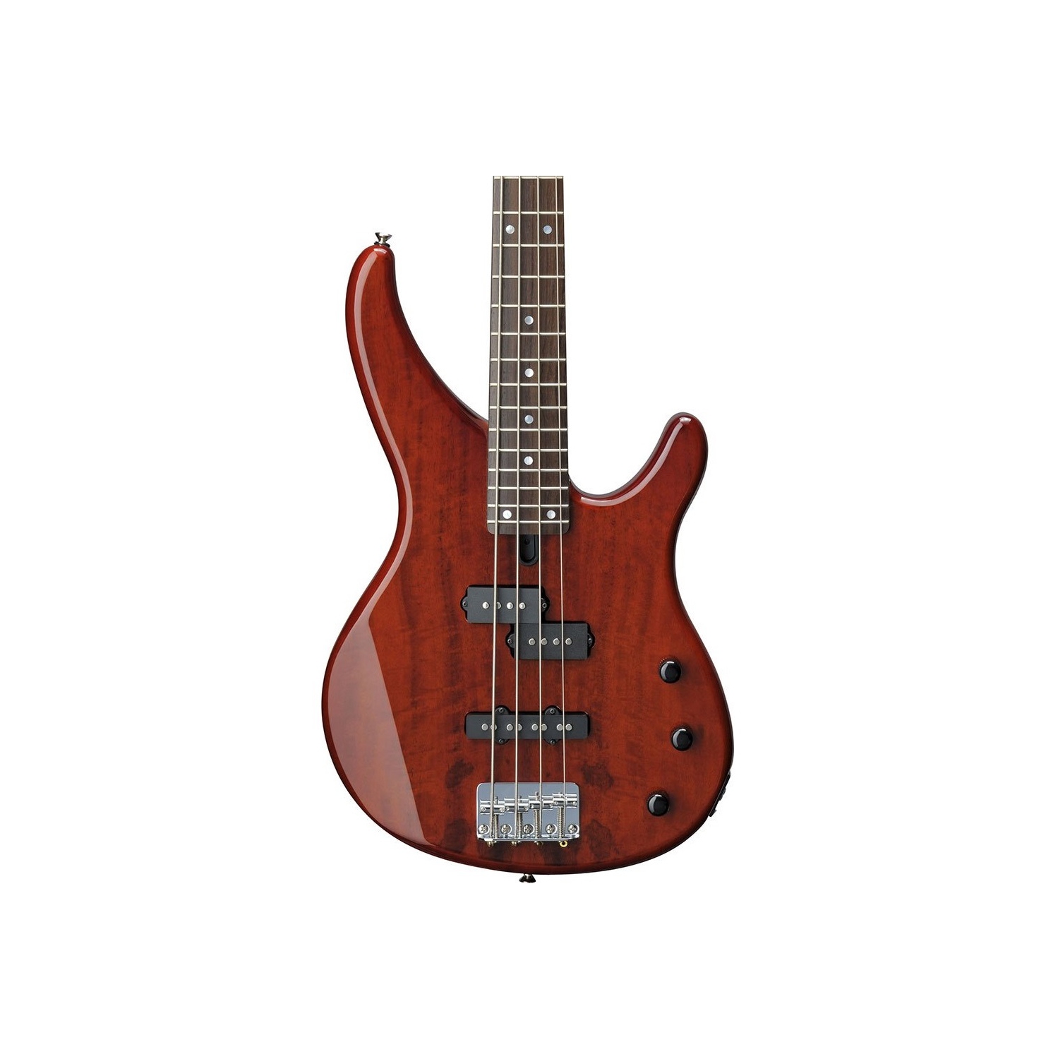 Basse à 4 cordes en bois exotique TRBX174EW de Yamaha - racinette